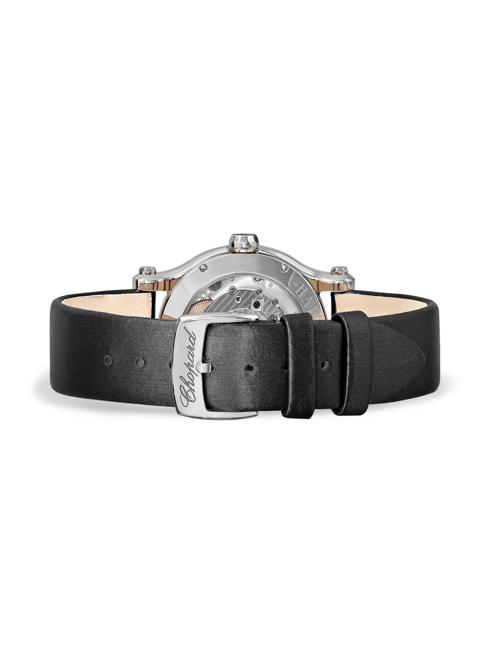 CHOPARD Happy Sport Automatic 36mm stainless steel, satin and diamond watch