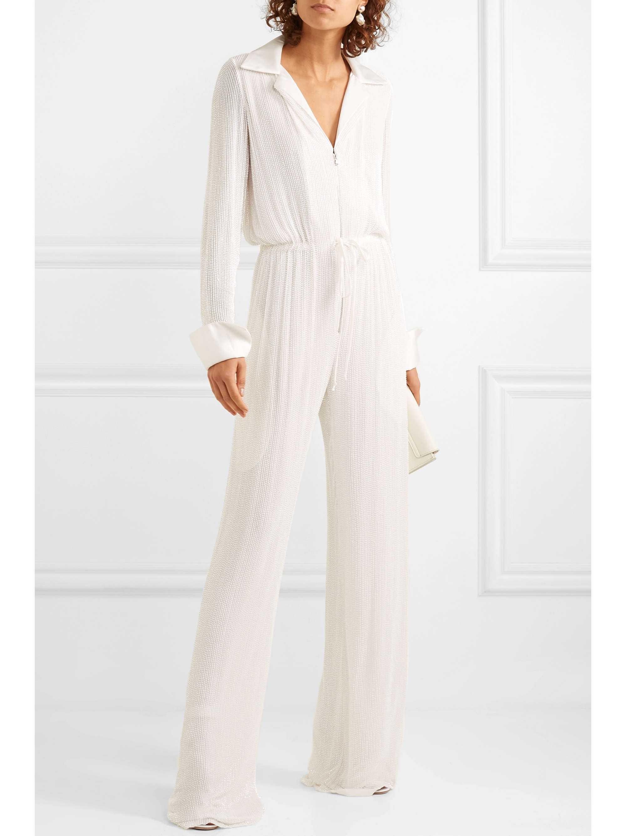 chiffon jump suit