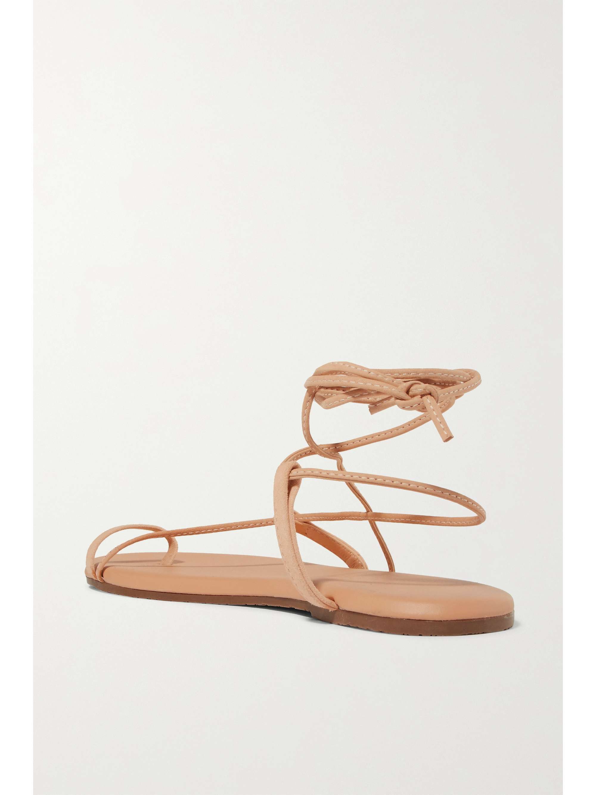 TKEES Jo suede and leather sandals