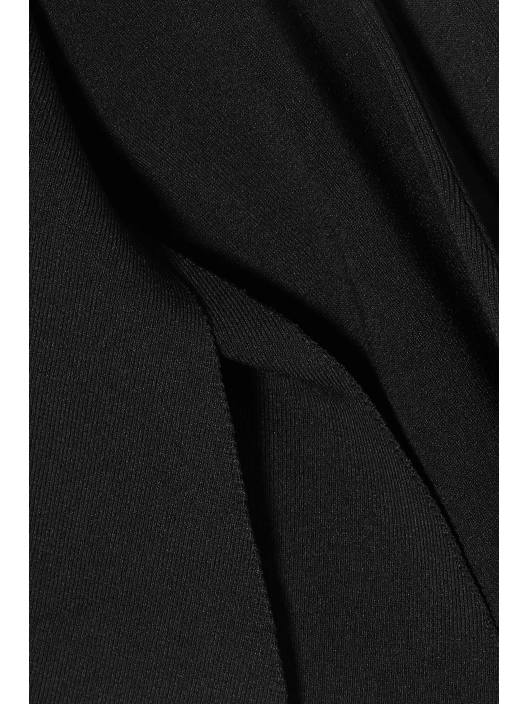 SOLACE LONDON Stretch-knit maxi dress