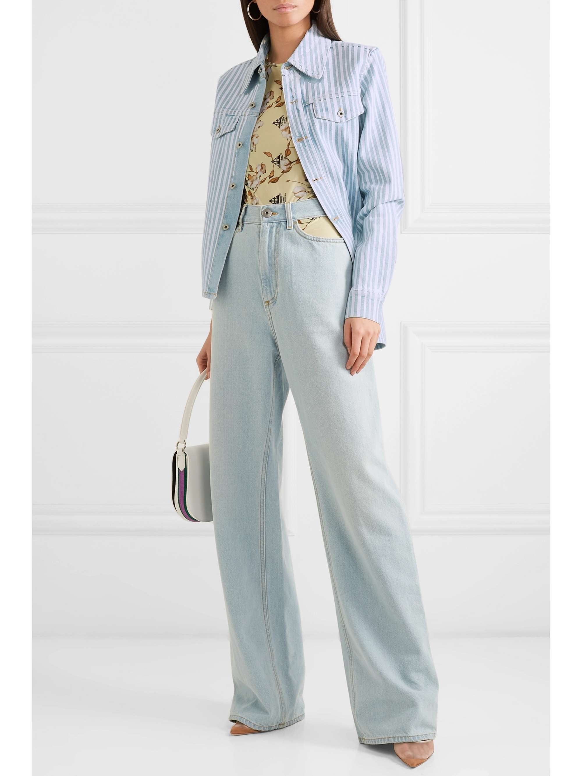 off white jeans shirt