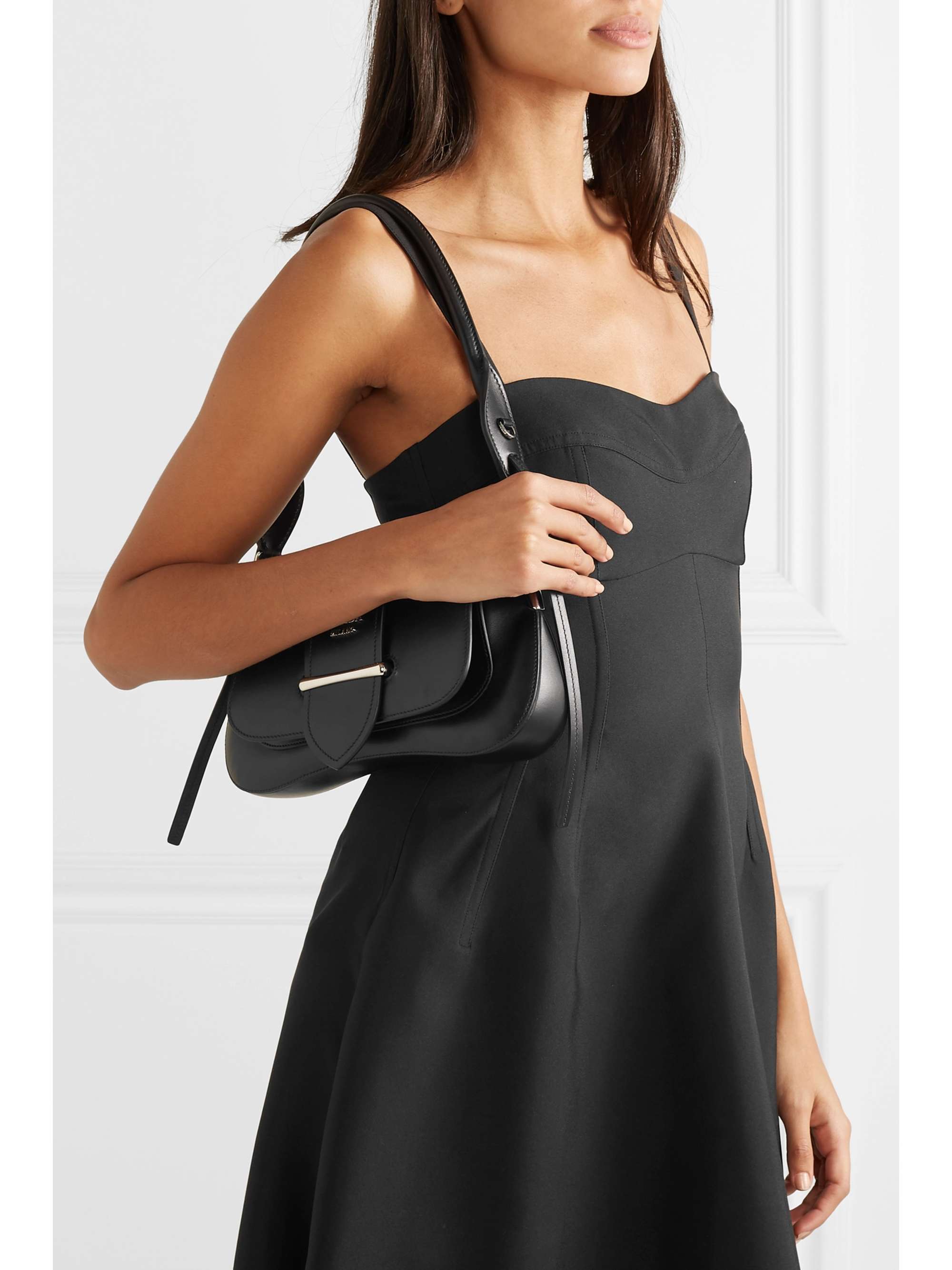 PRADA Sidonie leather shoulder bag NETAPORTER