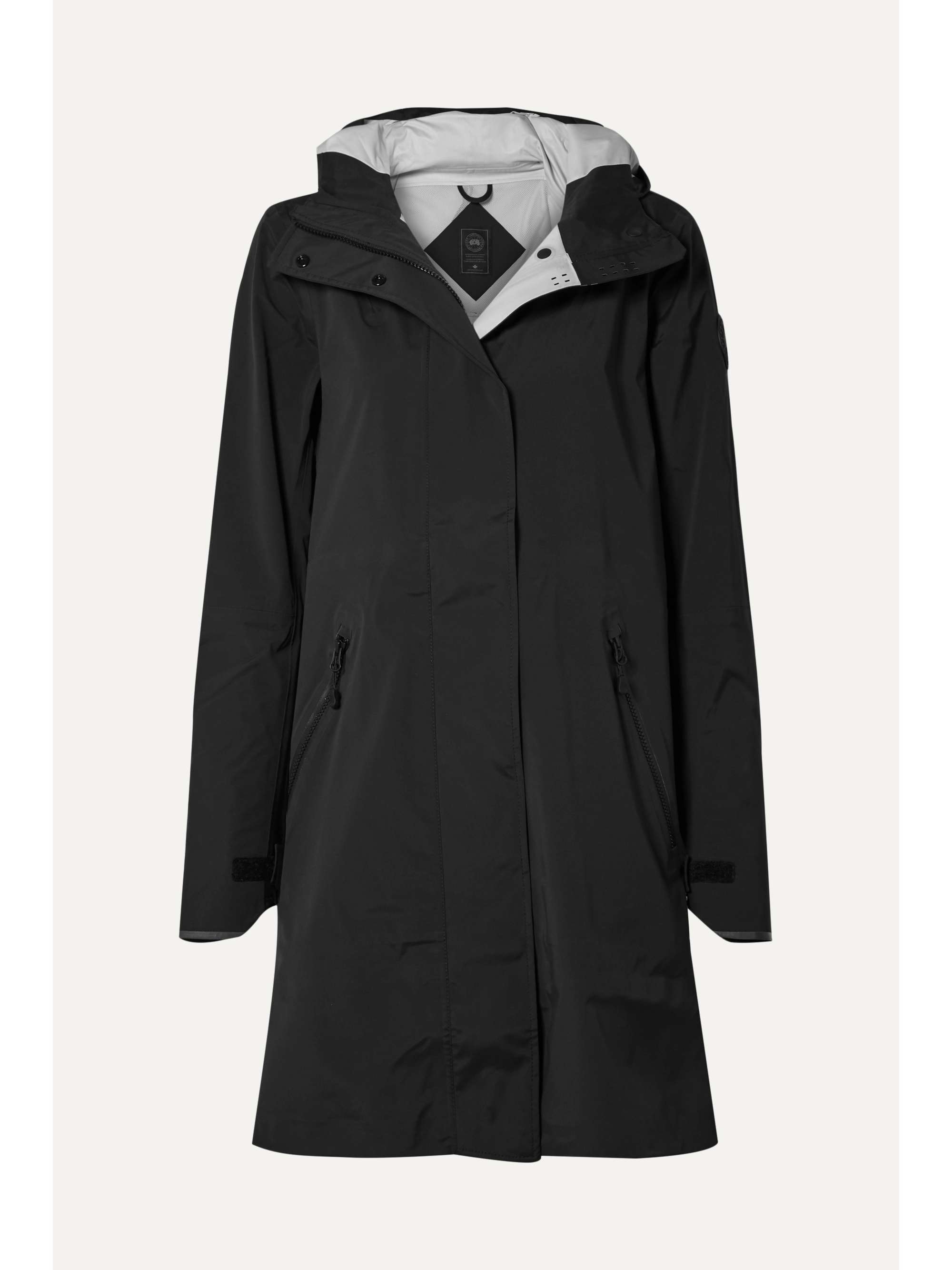Black Kitsilano hooded reflective 