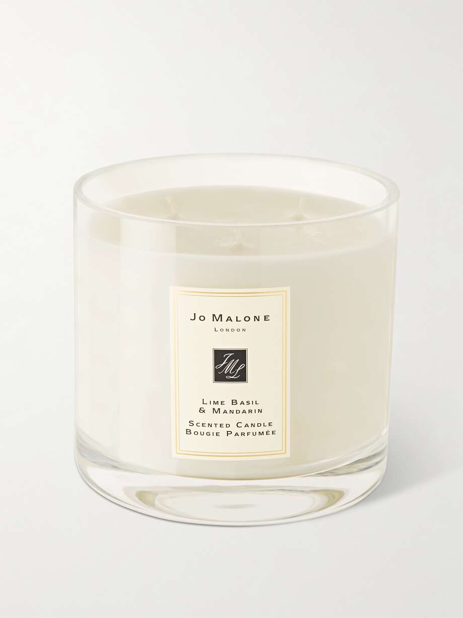 JO MALONE Lime Basil & Mandarin Scented Deluxe Candle, 600g NETAPORTER
