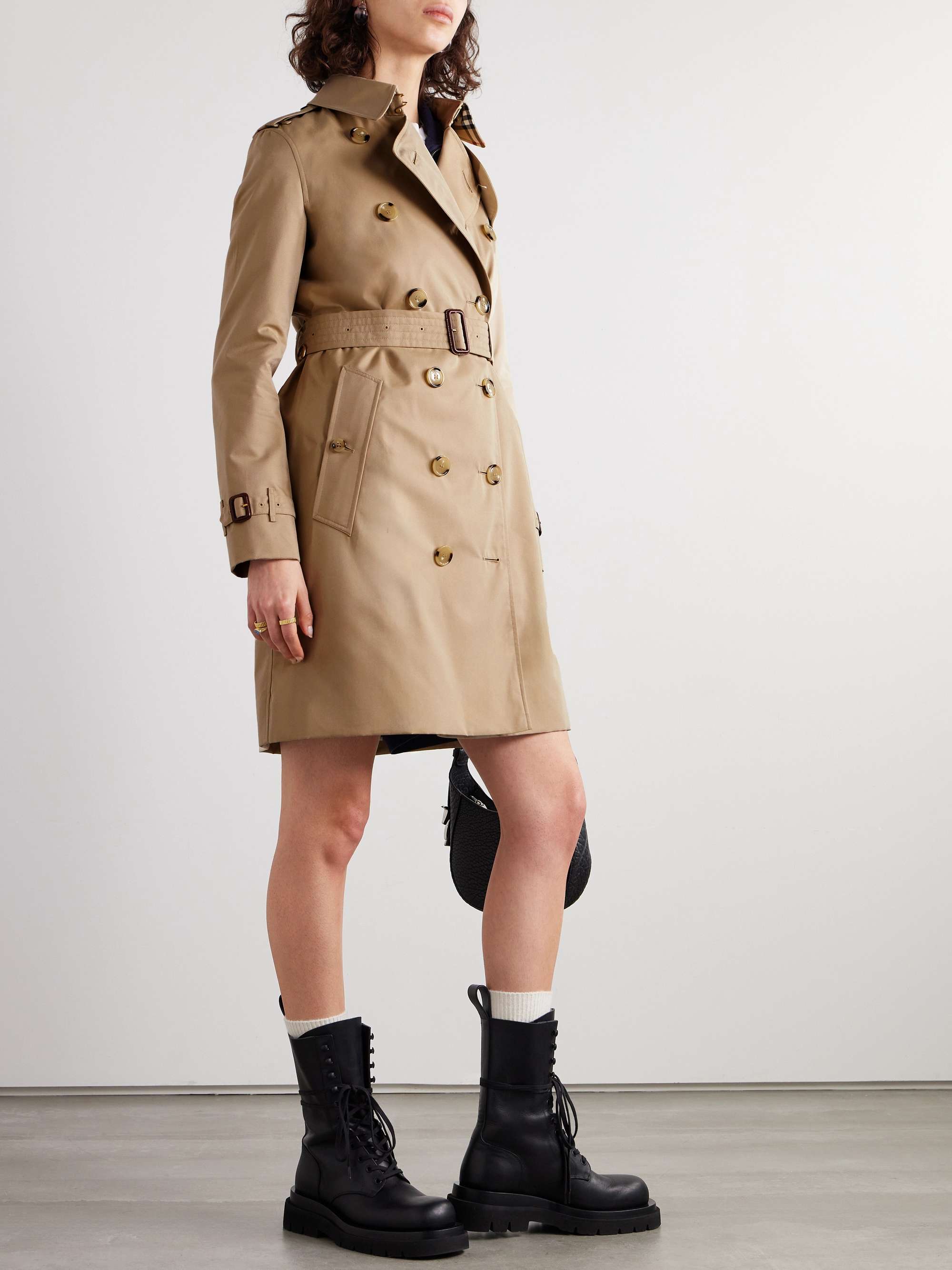 BURBERRY The Kensington cotton-gabardine trench coat