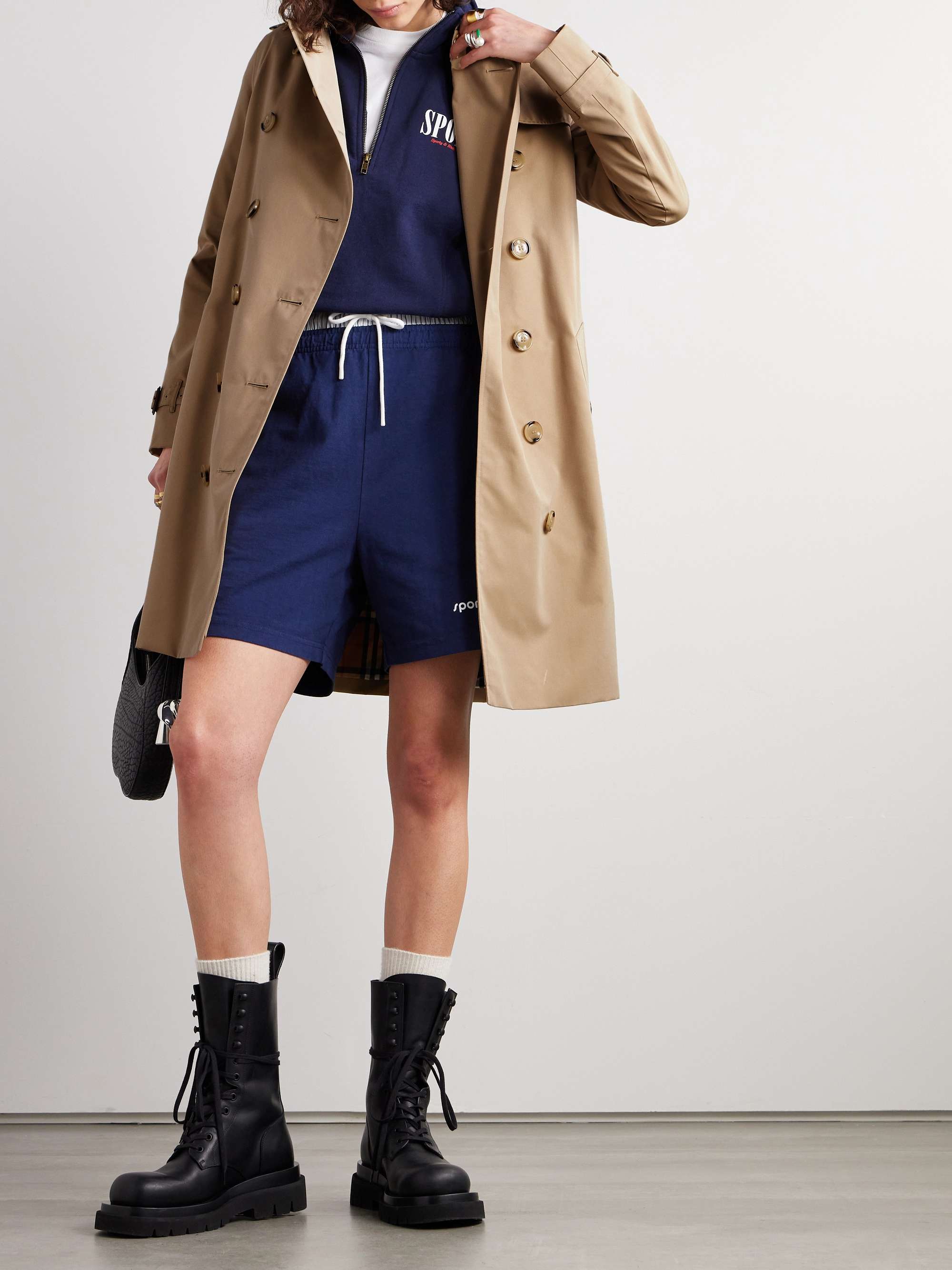 BURBERRY The Kensington cotton-gabardine trench coat | NET-A-PORTER