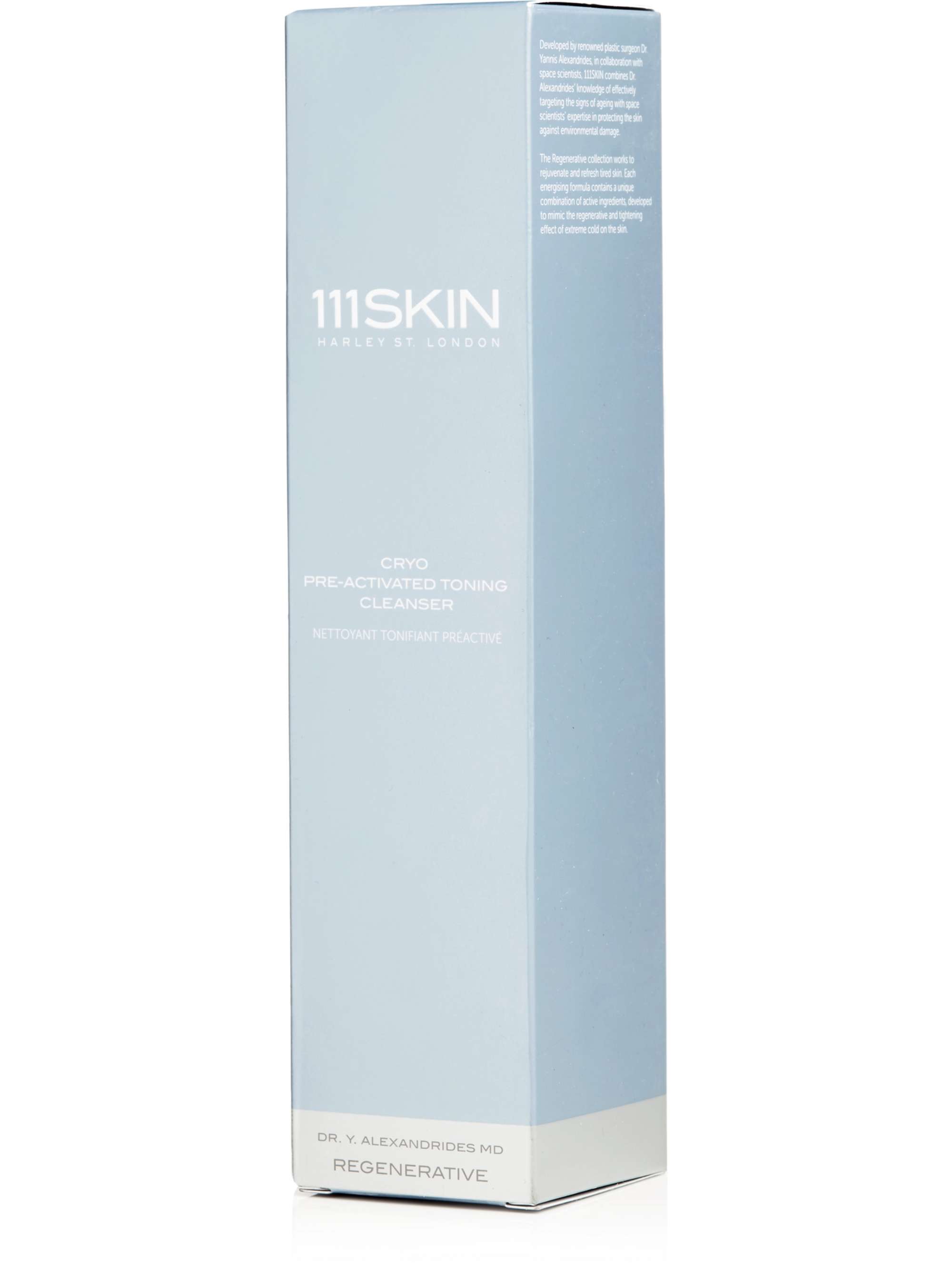 111SKIN Cryo Pre-Activated Toning Cleanser, 120ml