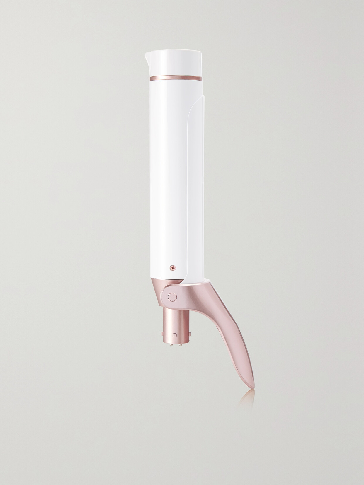 T3 Voluminous Curls 1.5-inch Interchangeable Clip Curling Iron Barrel In White