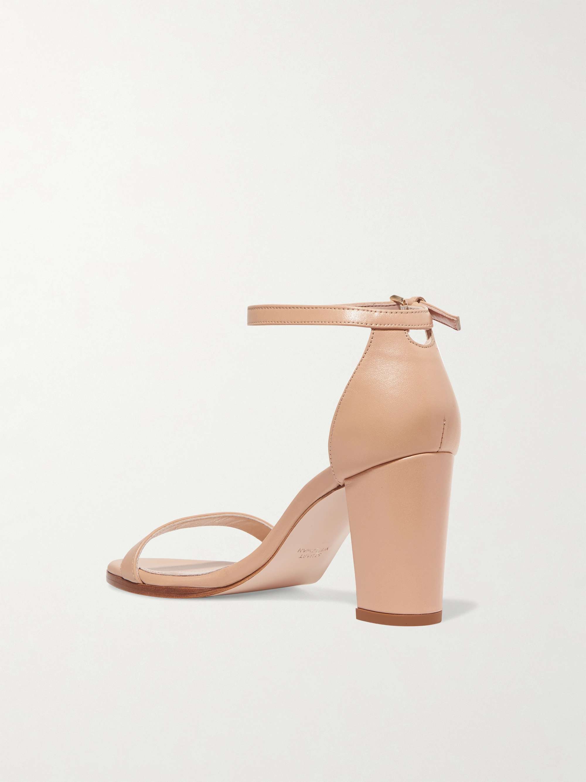 STUART WEITZMAN NearlyNude suede sandals