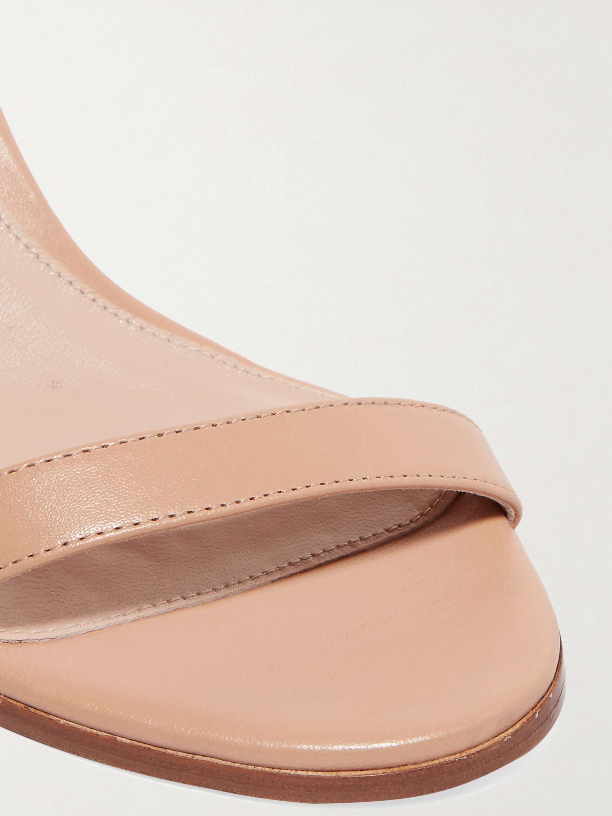 STUART WEITZMAN NearlyNude suede sandals