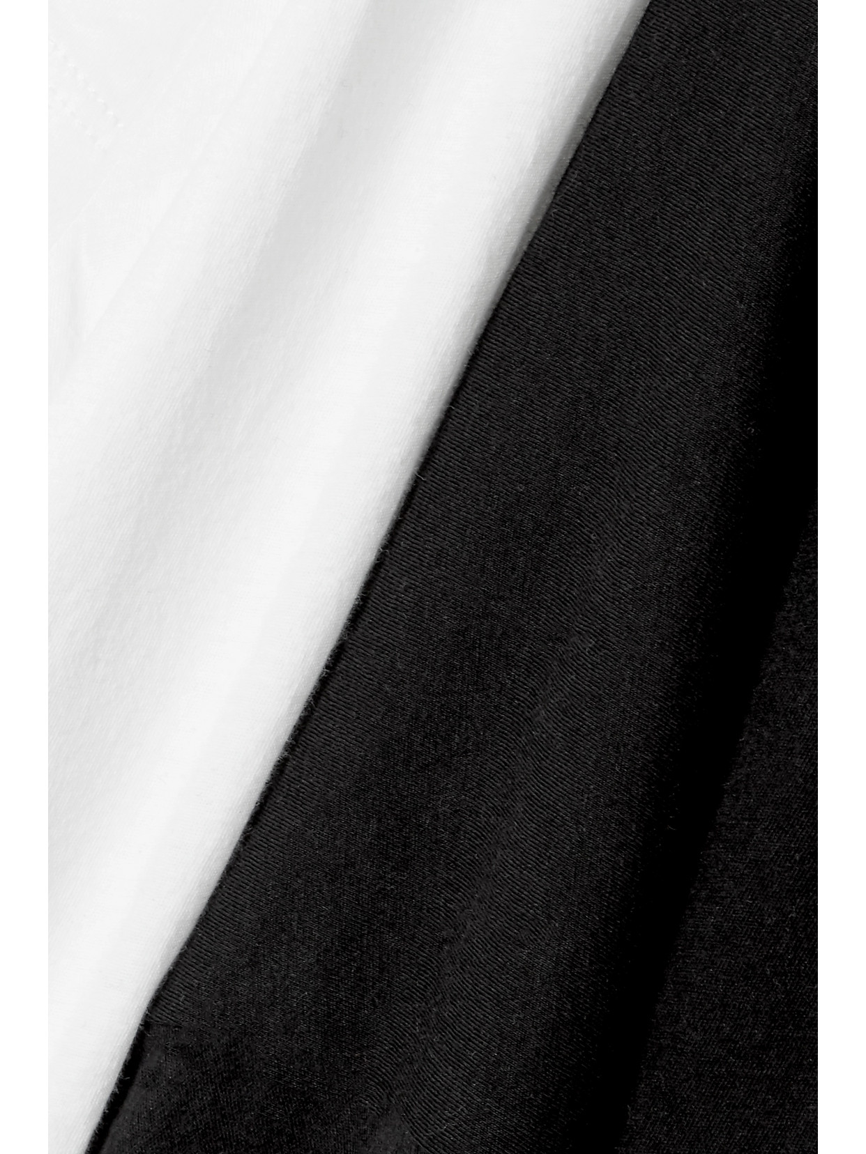 Skin + Net Sustain Set Of Two Organic Pima Cotton-jersey T-shirts In Black