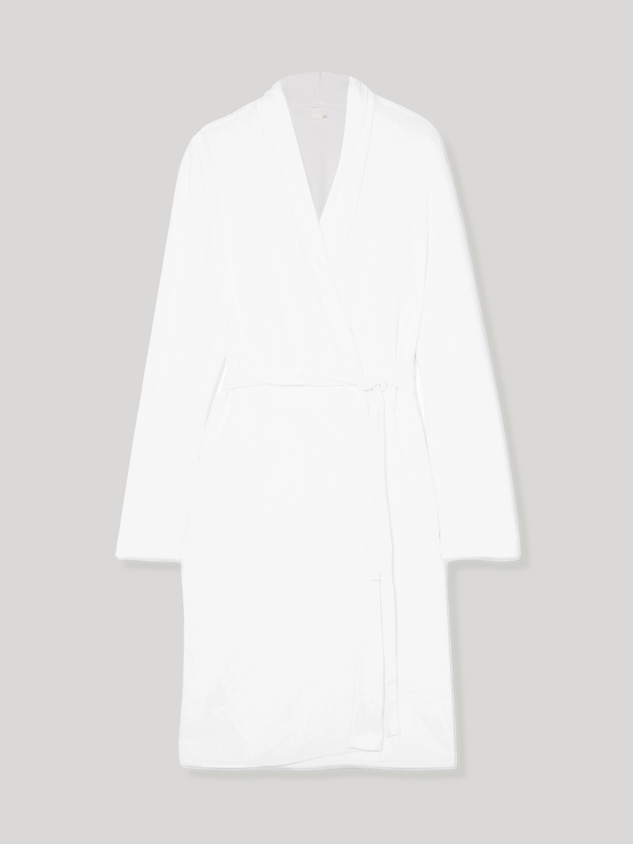 Skin - + Net Sustain Organic Cotton-terry Robe - White