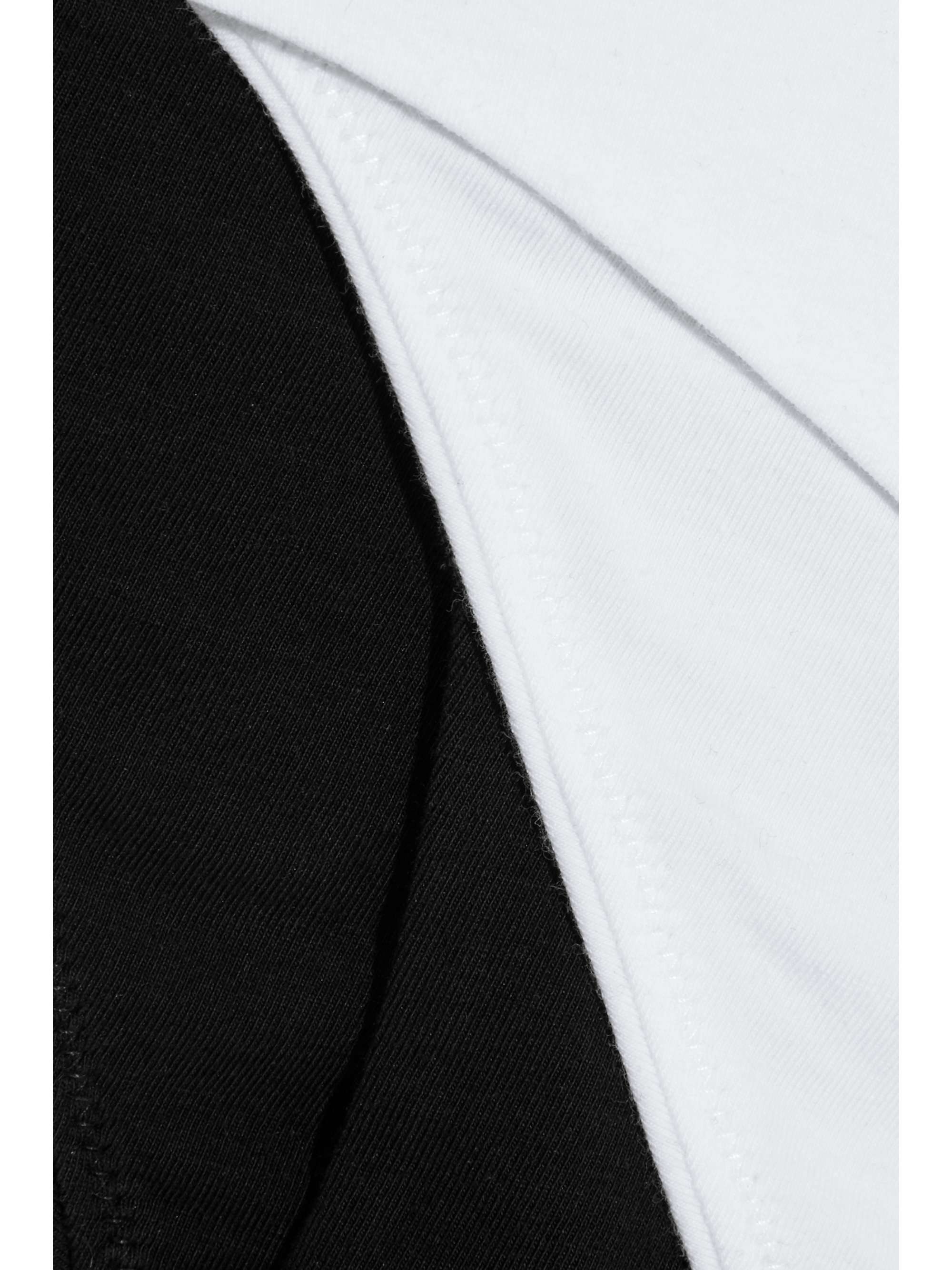 SKIN + NET SUSTAIN Aja set of two stretch organic Pima cotton-jersey briefs