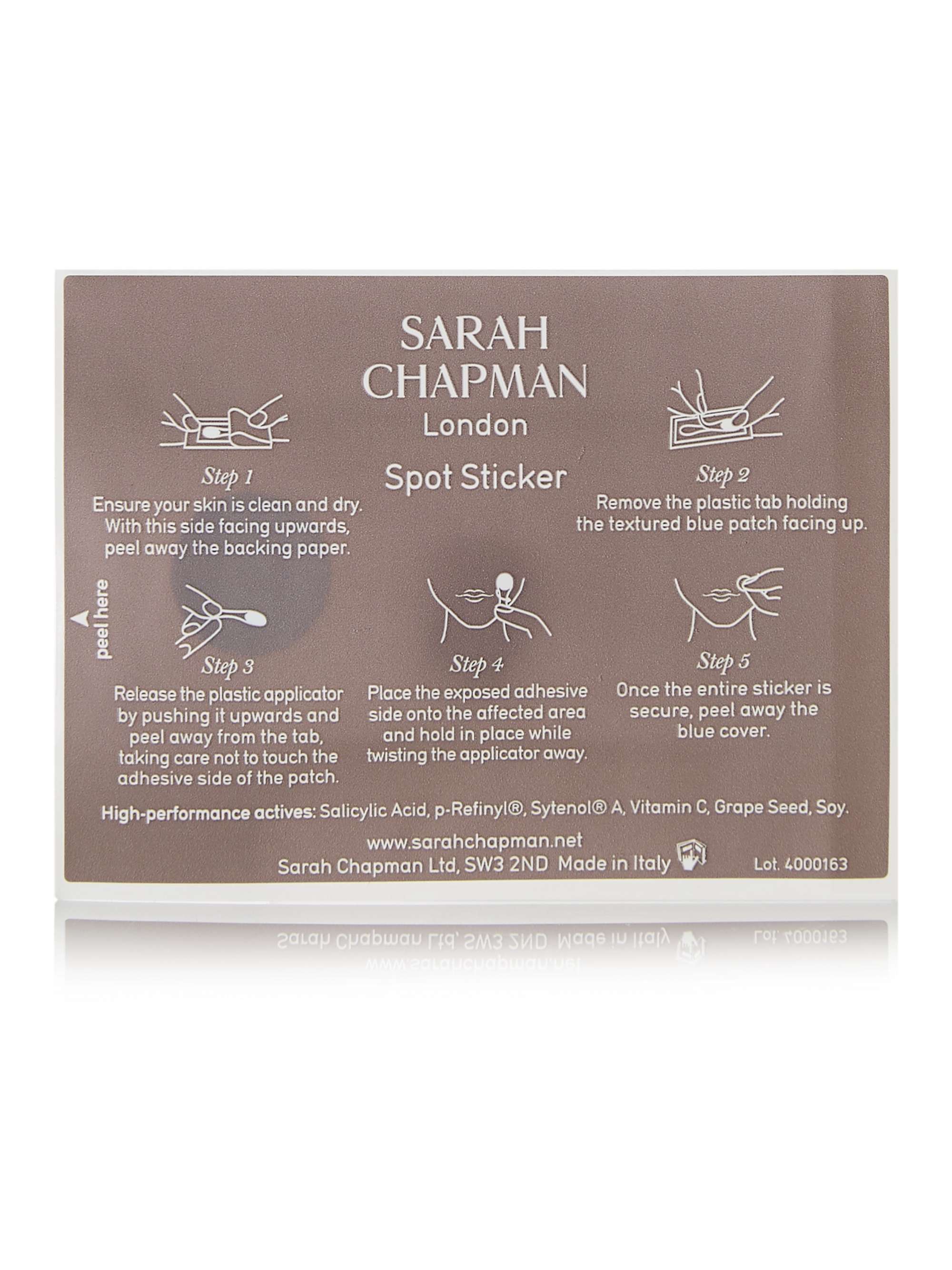 SARAH CHAPMAN SOS Stickers - Set of 20