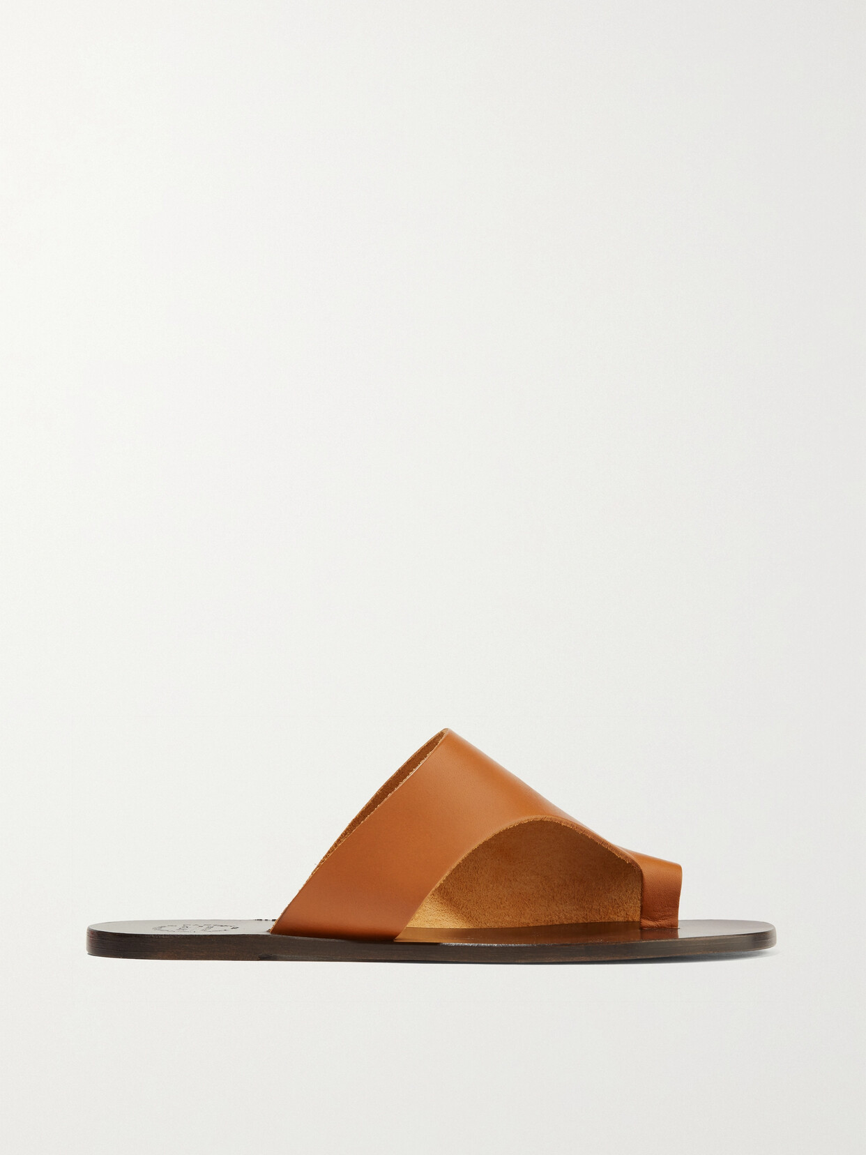 ATP Atelier - + Net Sustain Rosa Cutout Leather Sandals - Brown