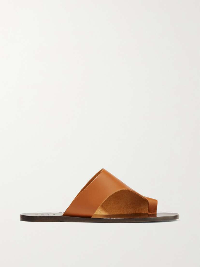 ATP Atelier + Net Sustain Rosa Cutout Leather Sandals