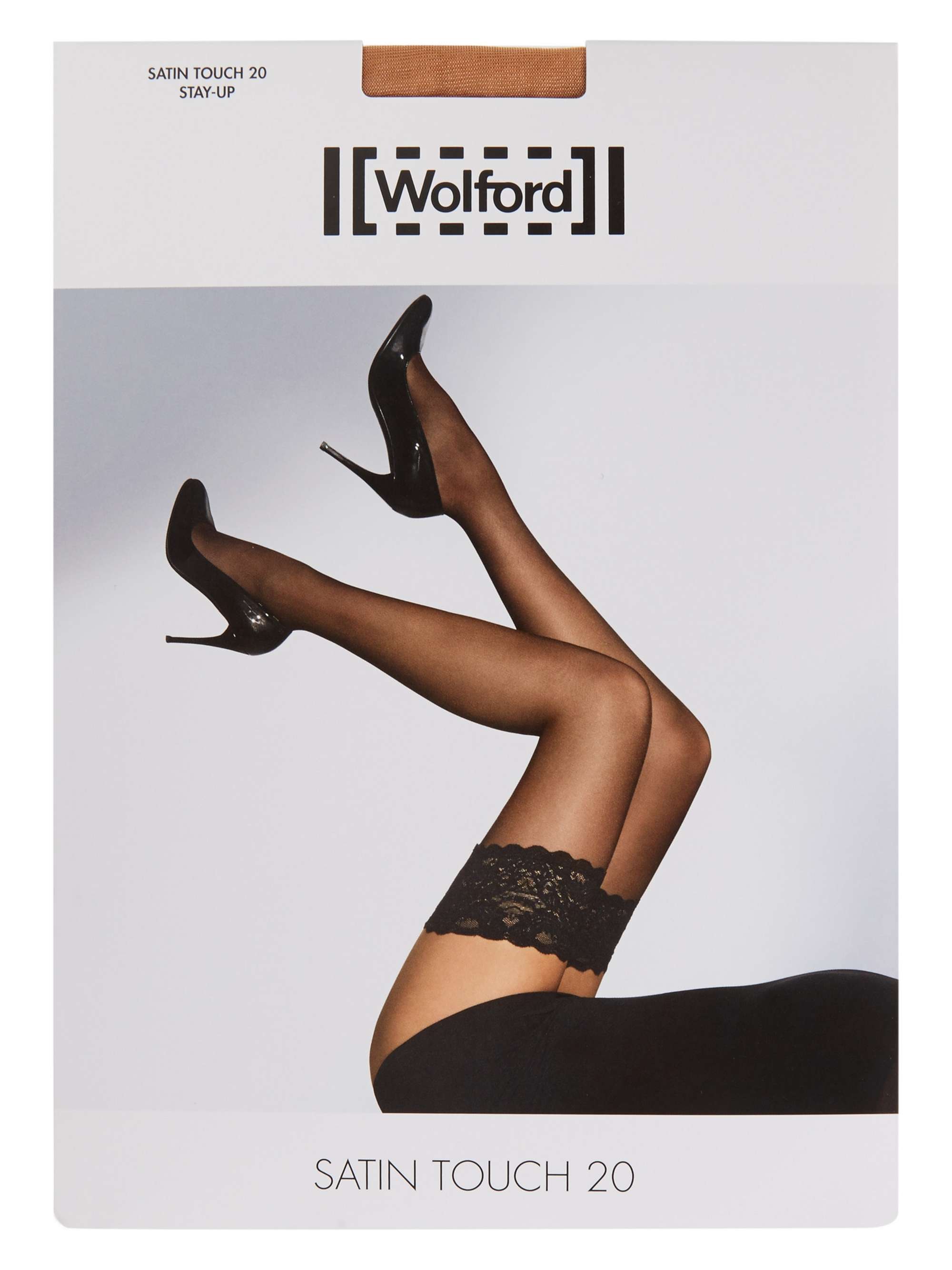 WOLFORD Satin Touch 20 denier stay-up stockings