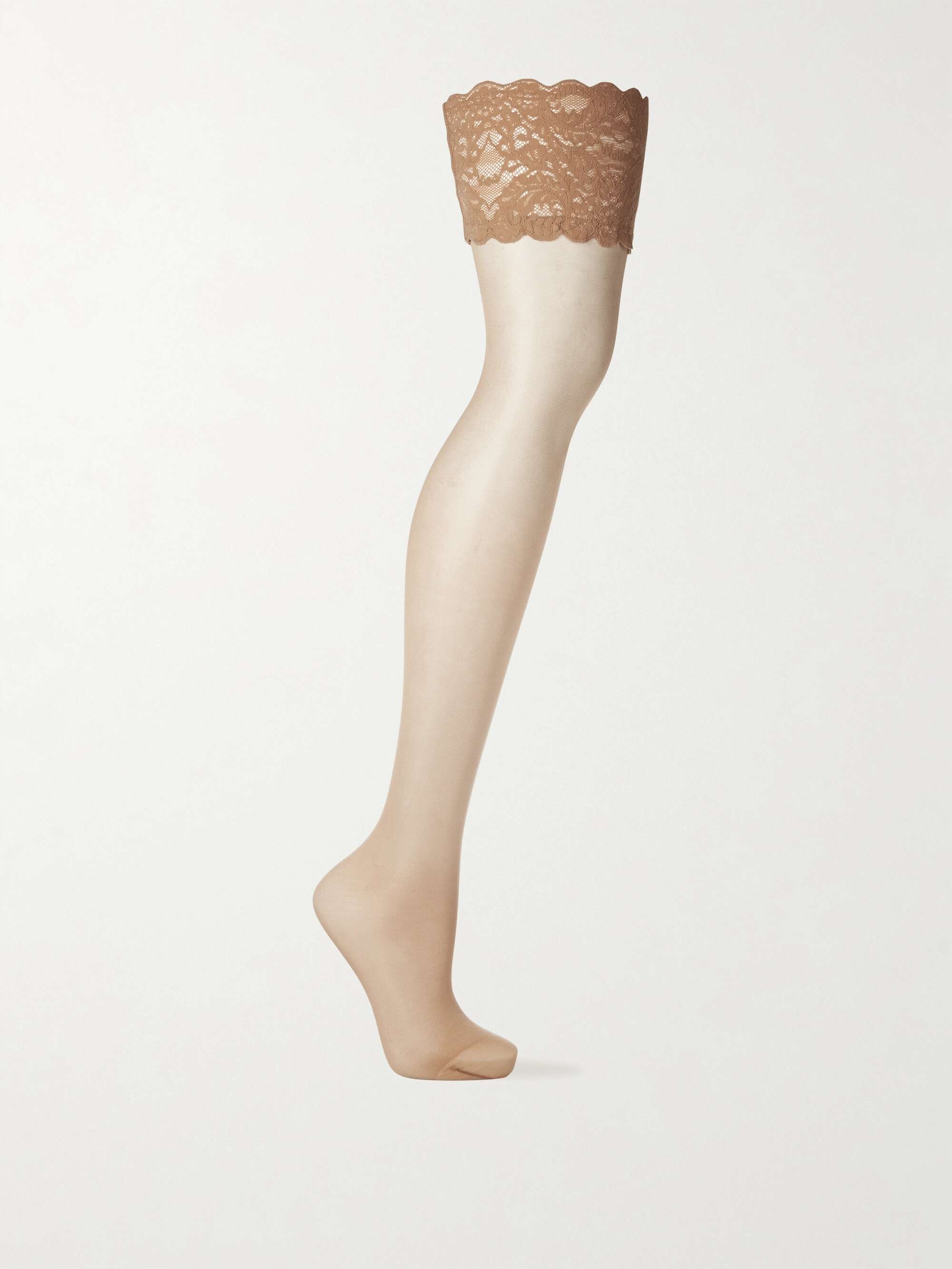 WOLFORD Satin Touch 20 denier stay-up stockings