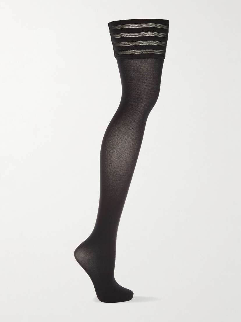 Wolford Velvet De Luxe 50 Denier Stay-up Stockings