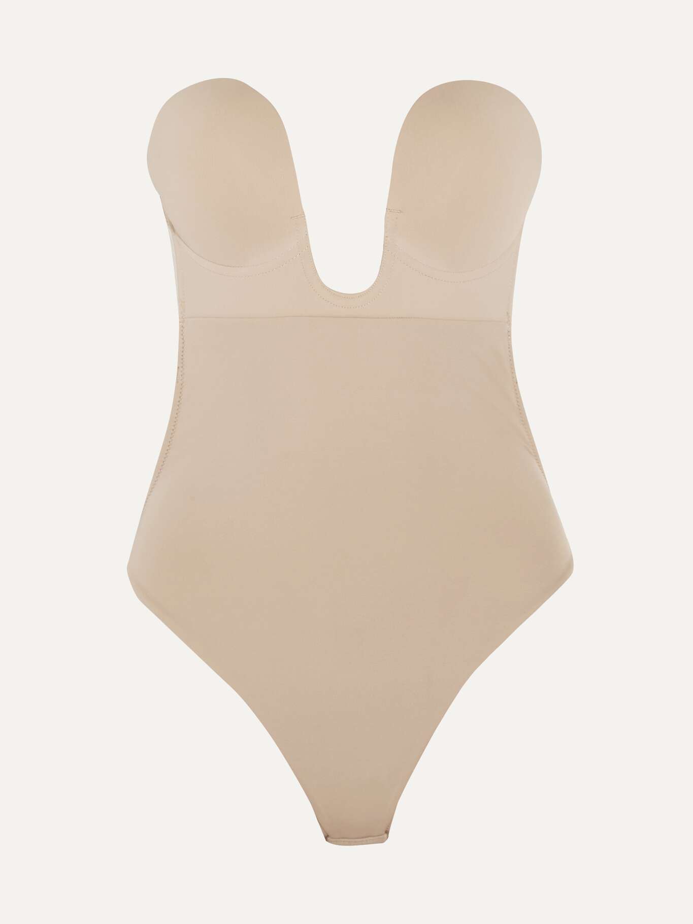 FASHION FORMS UPlunge selfadhesive backless thong bodysuit NETAPORTER