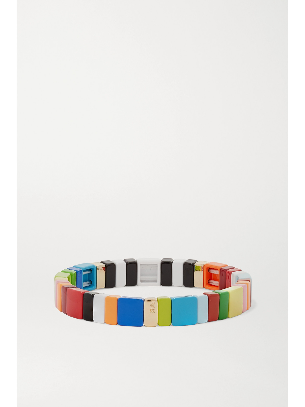 ROXANNE ASSOULIN ALPHABET SOUP ENAMEL BRACELET