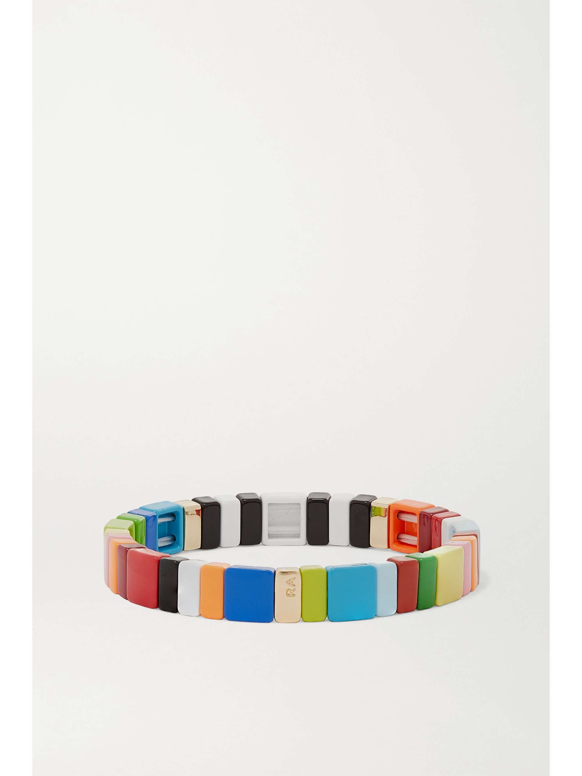 ROXANNE ASSOULIN Alphabet Soup enamel bracelet