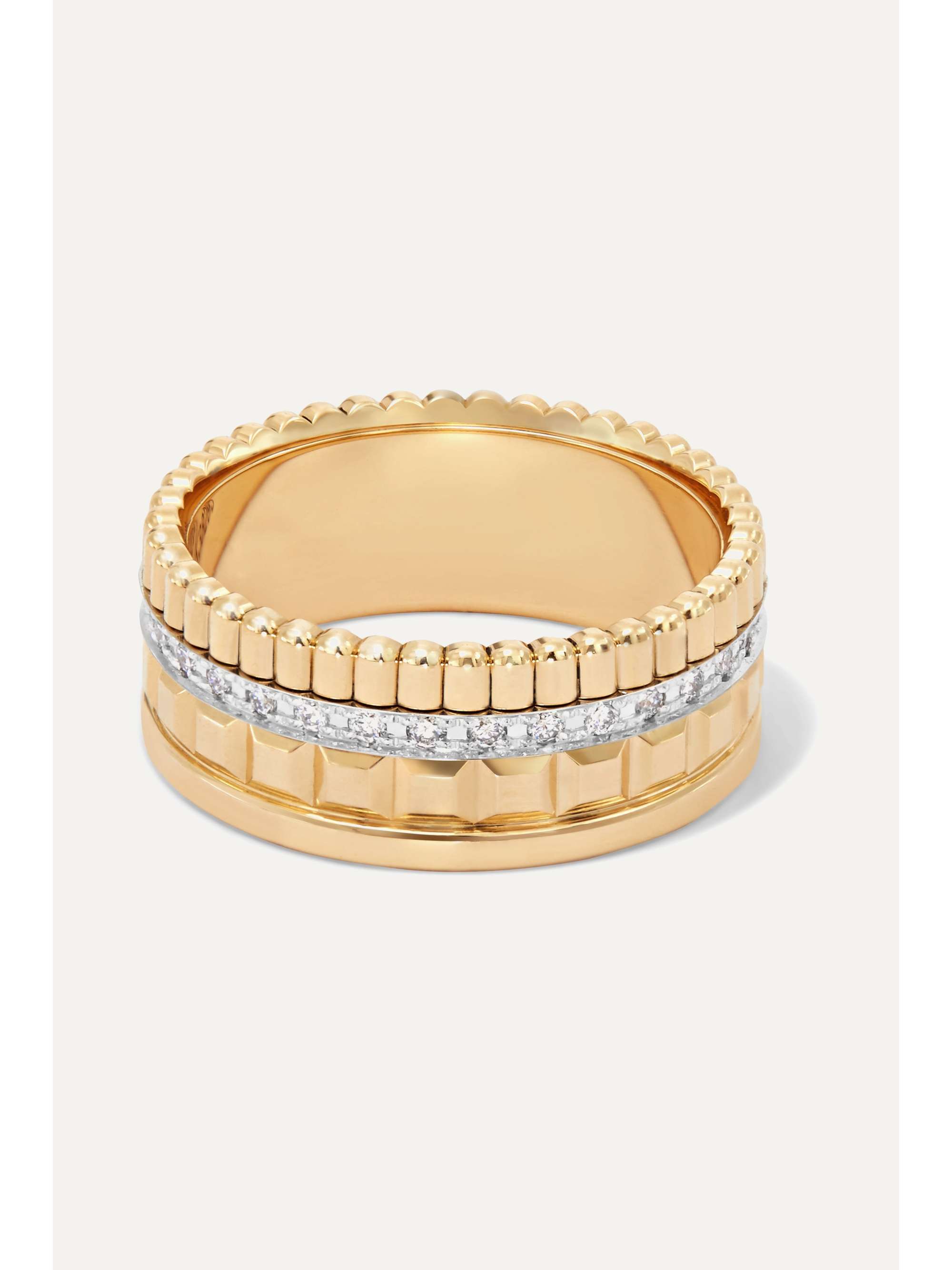 BOUCHERON Quatre Radiant Edition Small 18-karat gold diamond ring