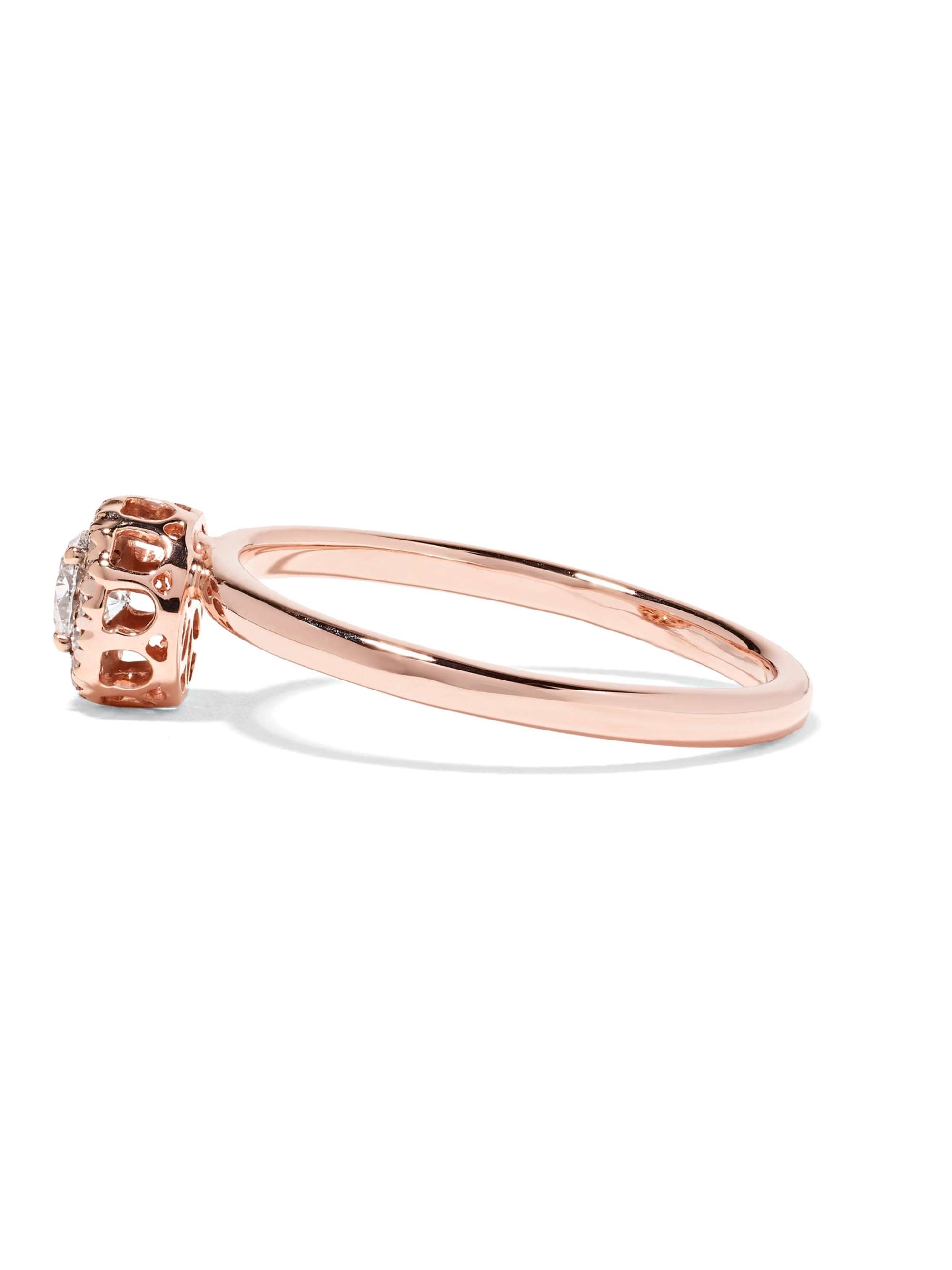 SELIM MOUZANNAR Beirut 18-karat rose gold diamond ring