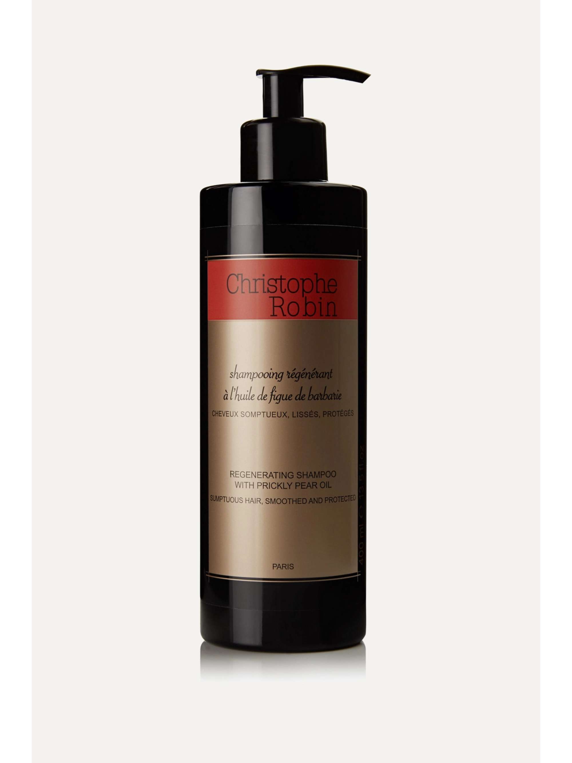 CHRISTOPHE ROBIN Regenerating Shampoo with Prickly Pear Oil, 400ml