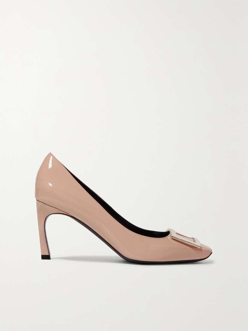 Roger Vivier Belle Vivier Trompette Patent-leather Pumps