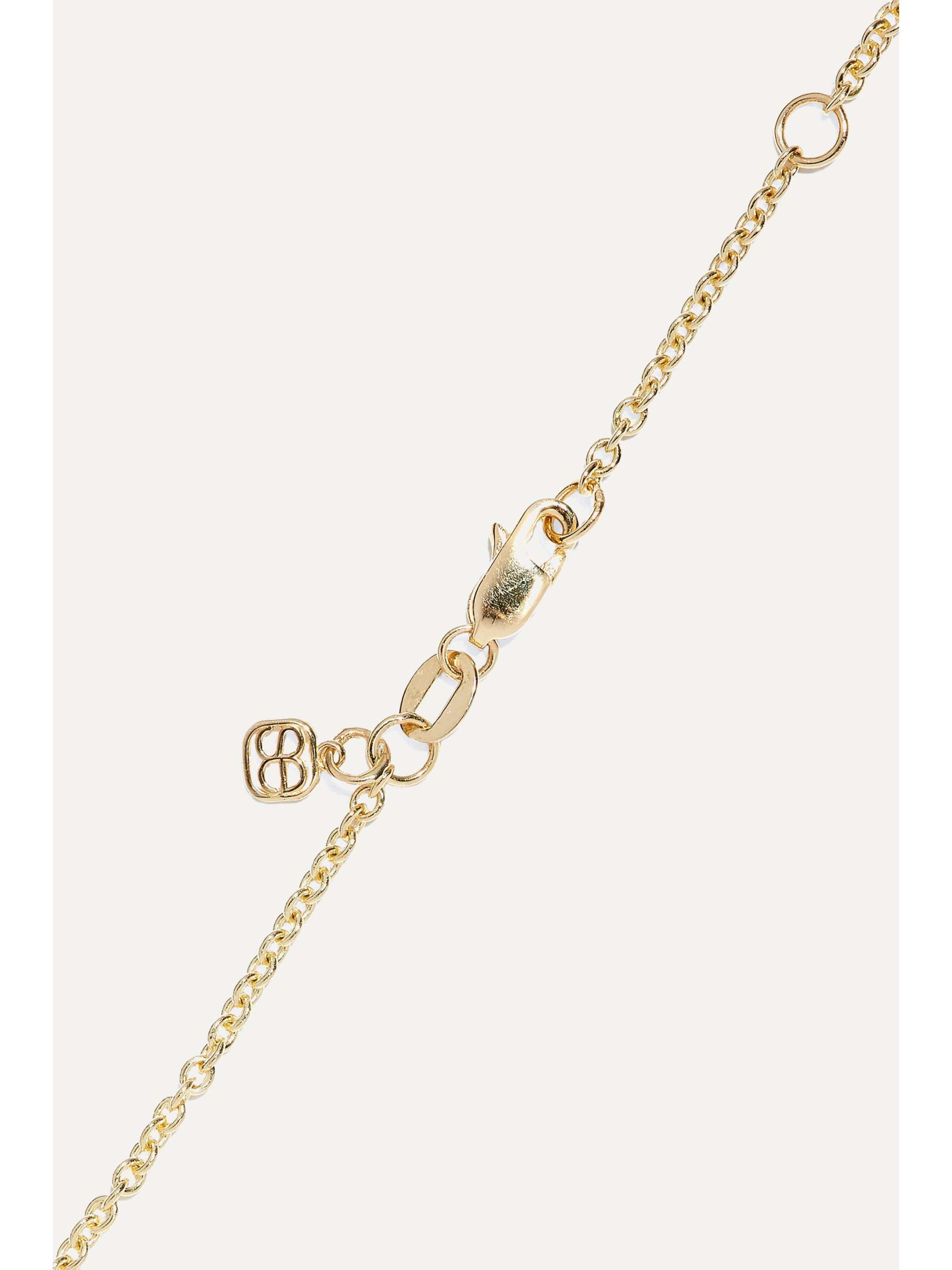 SYDNEY EVAN Love medium 14-karat gold diamond bracelet
