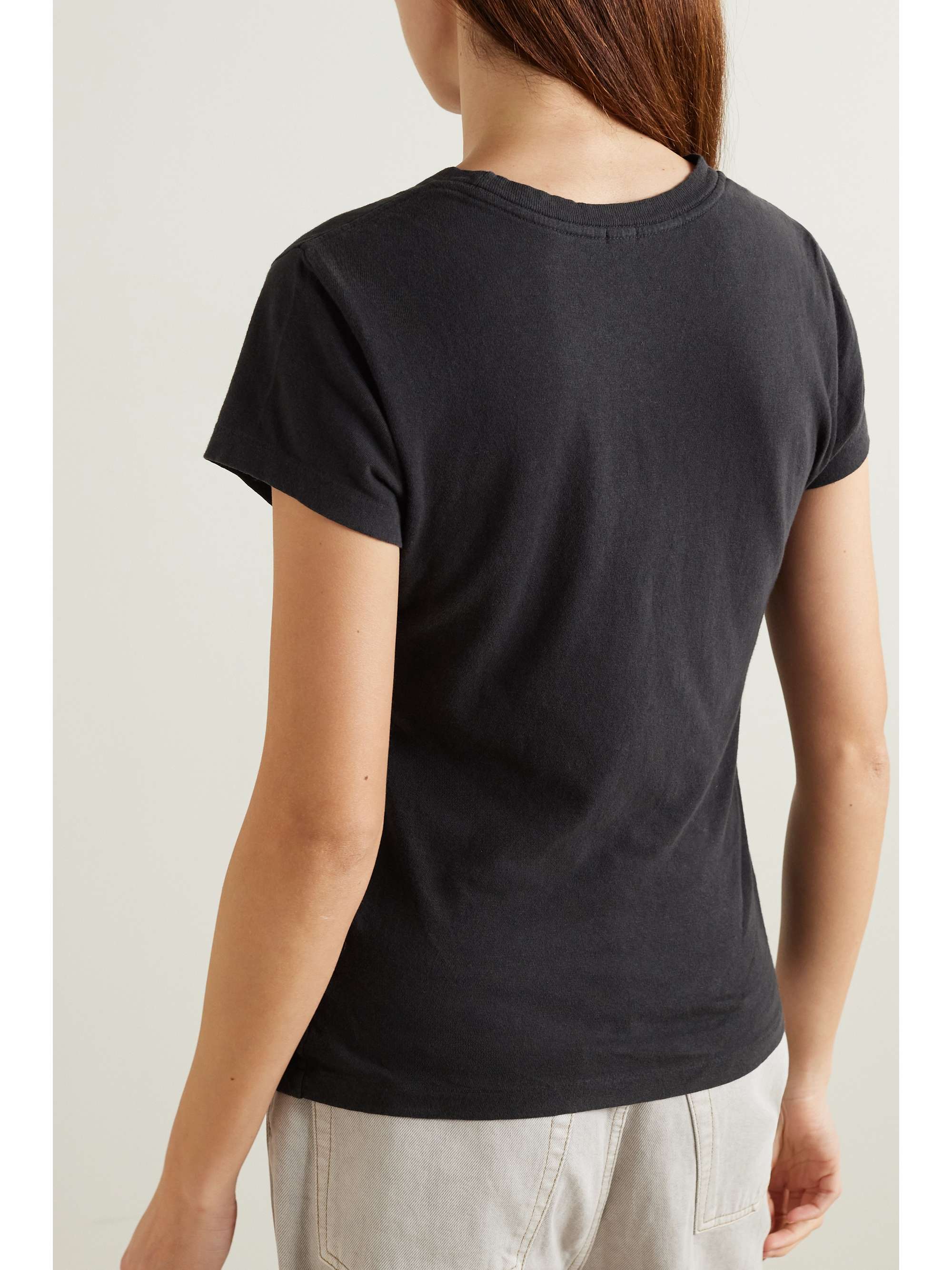 RE/DONE + Hanes 1960s cotton-jersey T-shirt