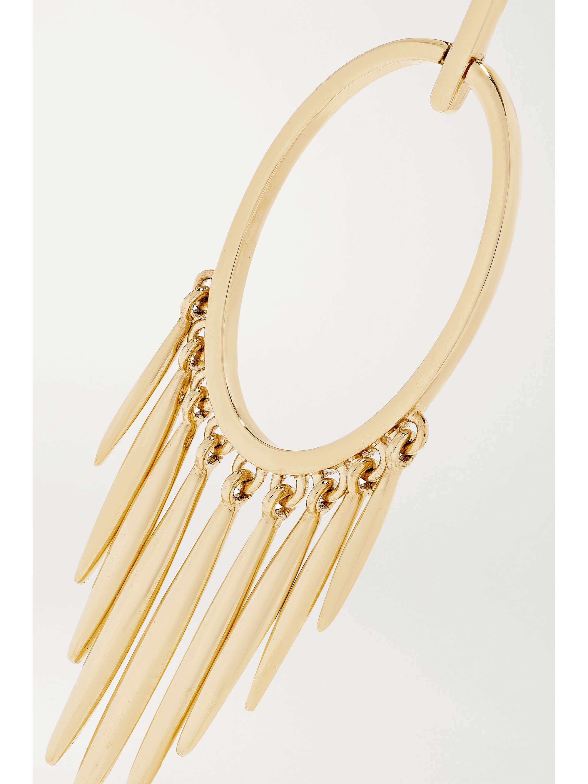 ILEANA MAKRI Grass Sunset 18-karat gold earrings