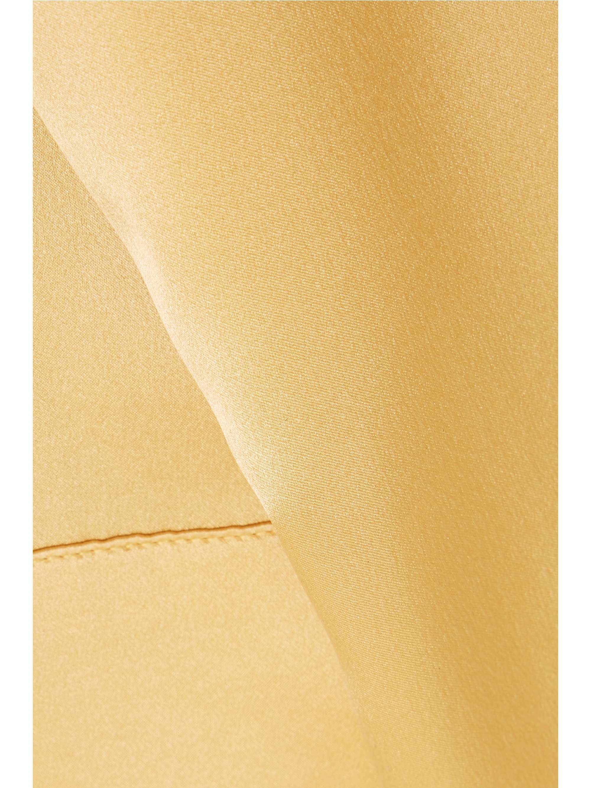 ASCENO Washed-silk dress