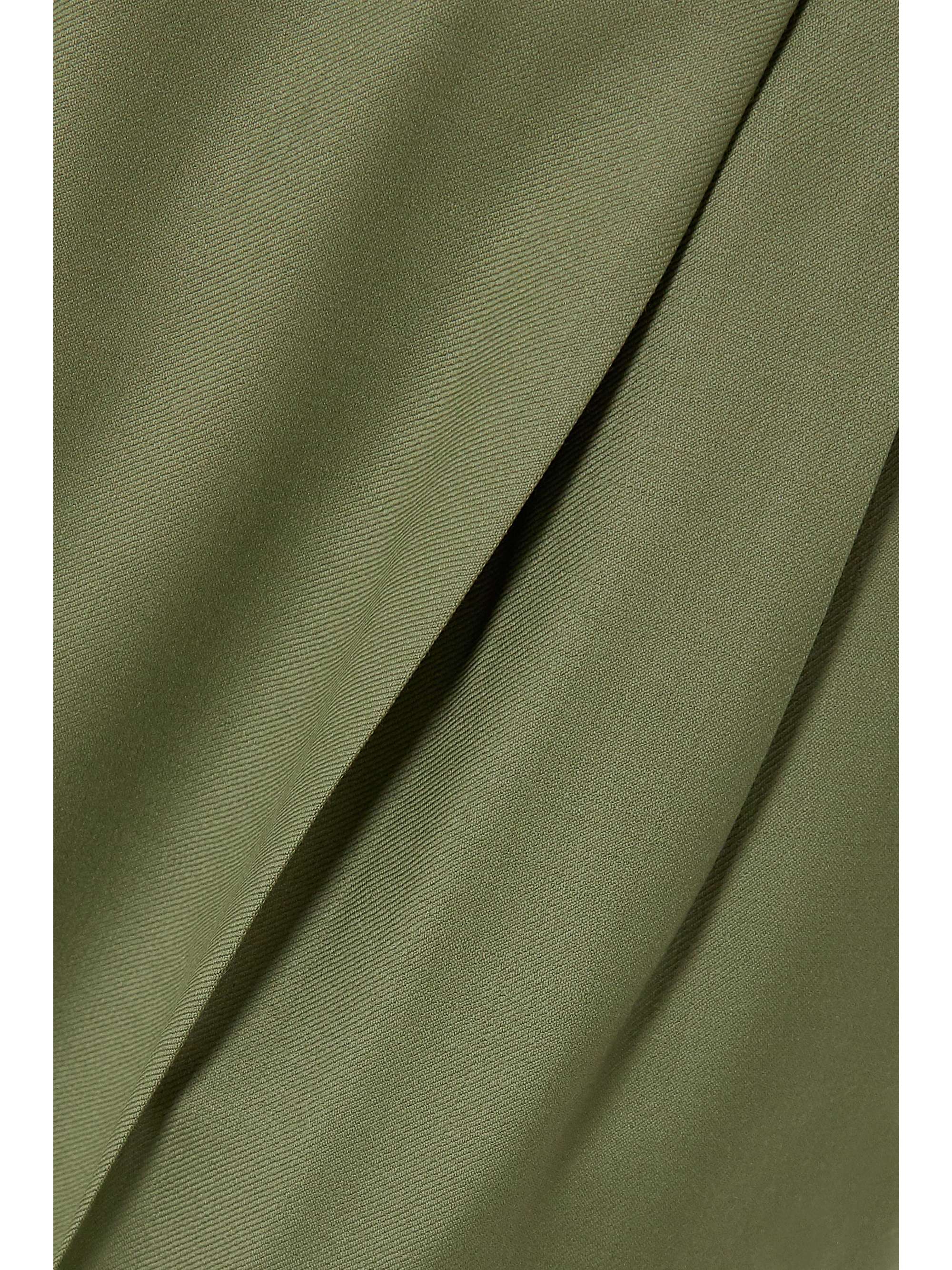 LOULOU DE SAISON Rurutu pleated wool slim-fit pants