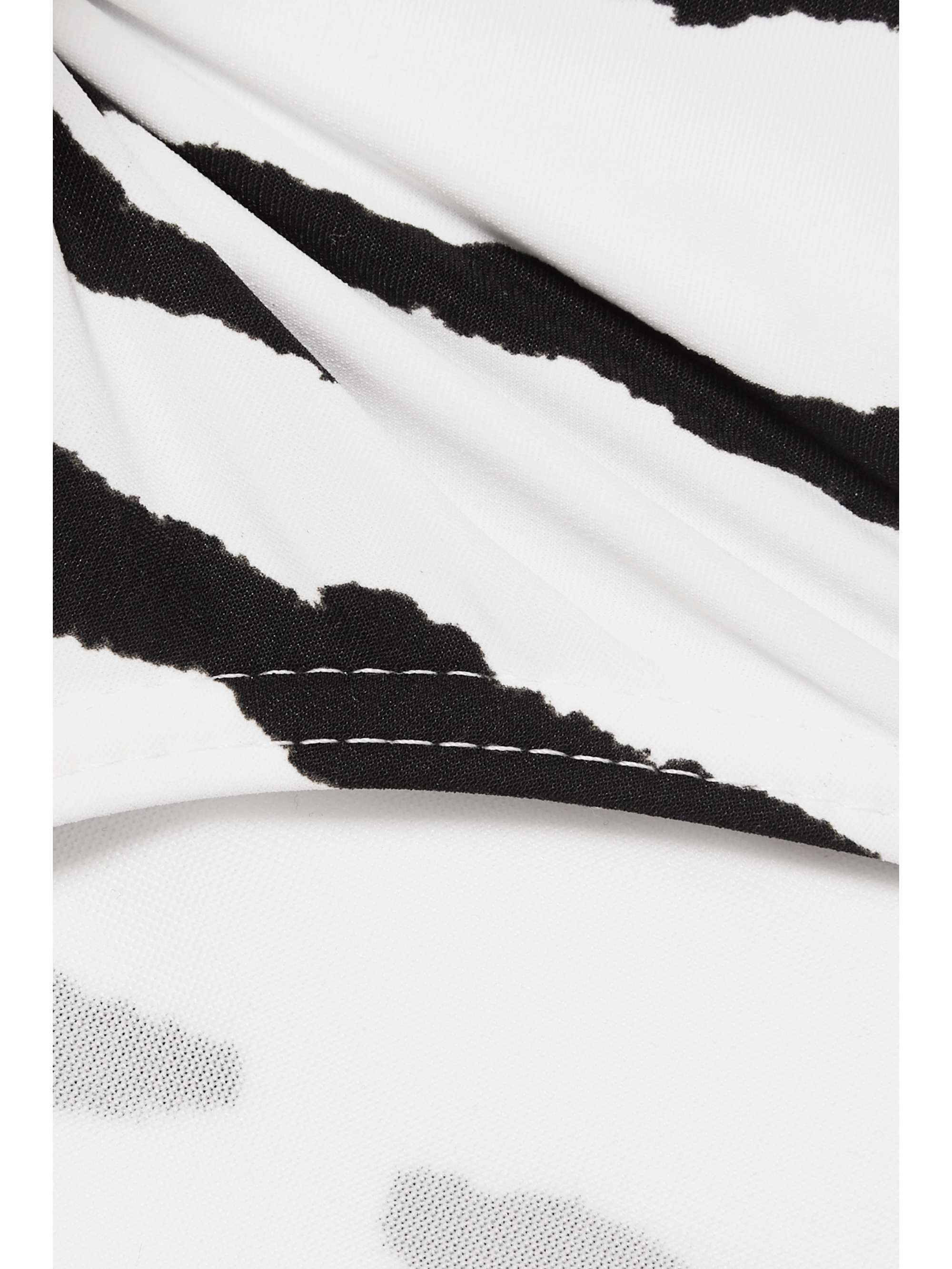ON THE ISLAND BY MARIOS SCHWAB Petra tiger-print bandeau swimsuit