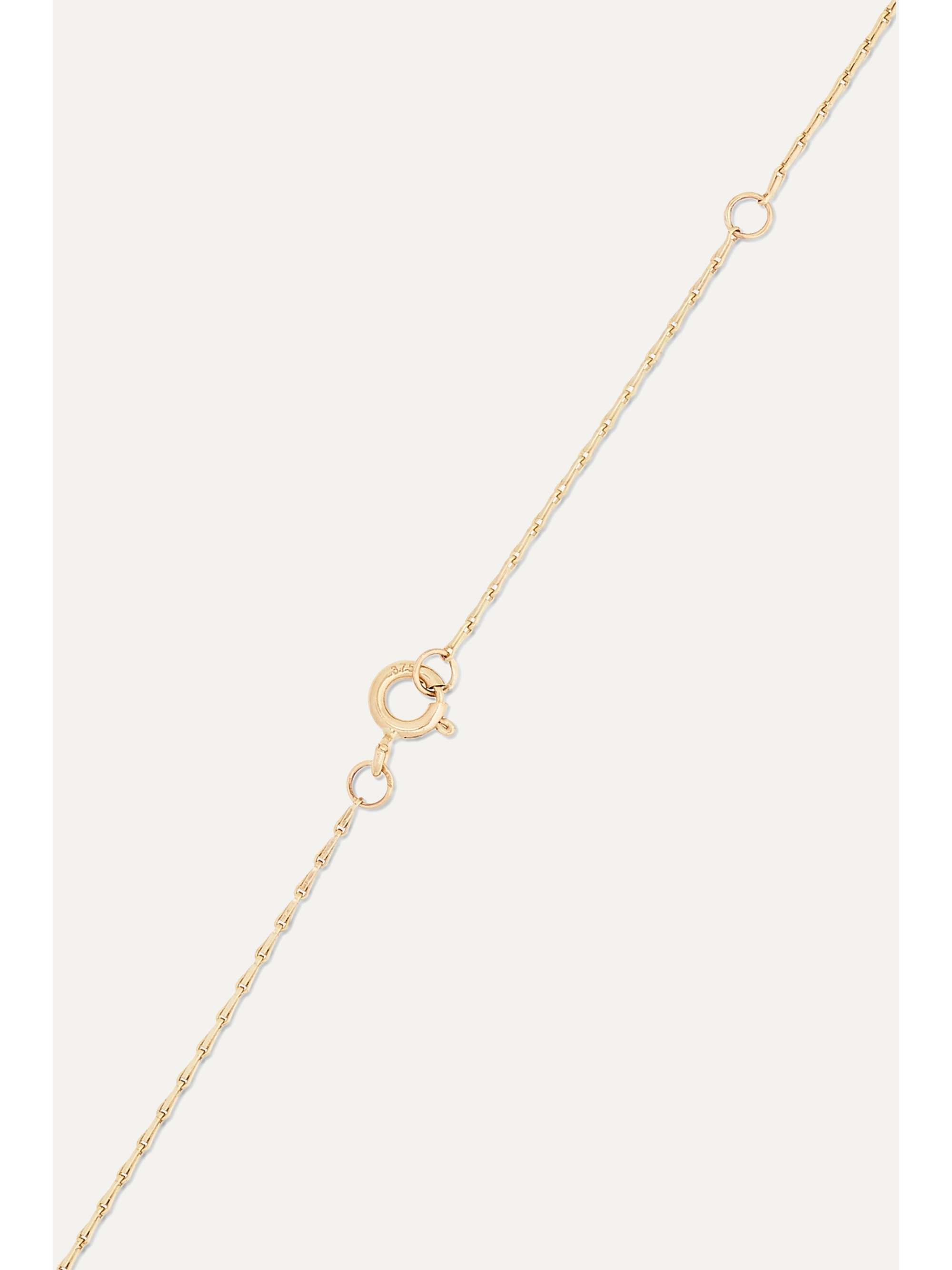 PASCALE MONVOISIN Hayett 9-karat gold diamond necklace