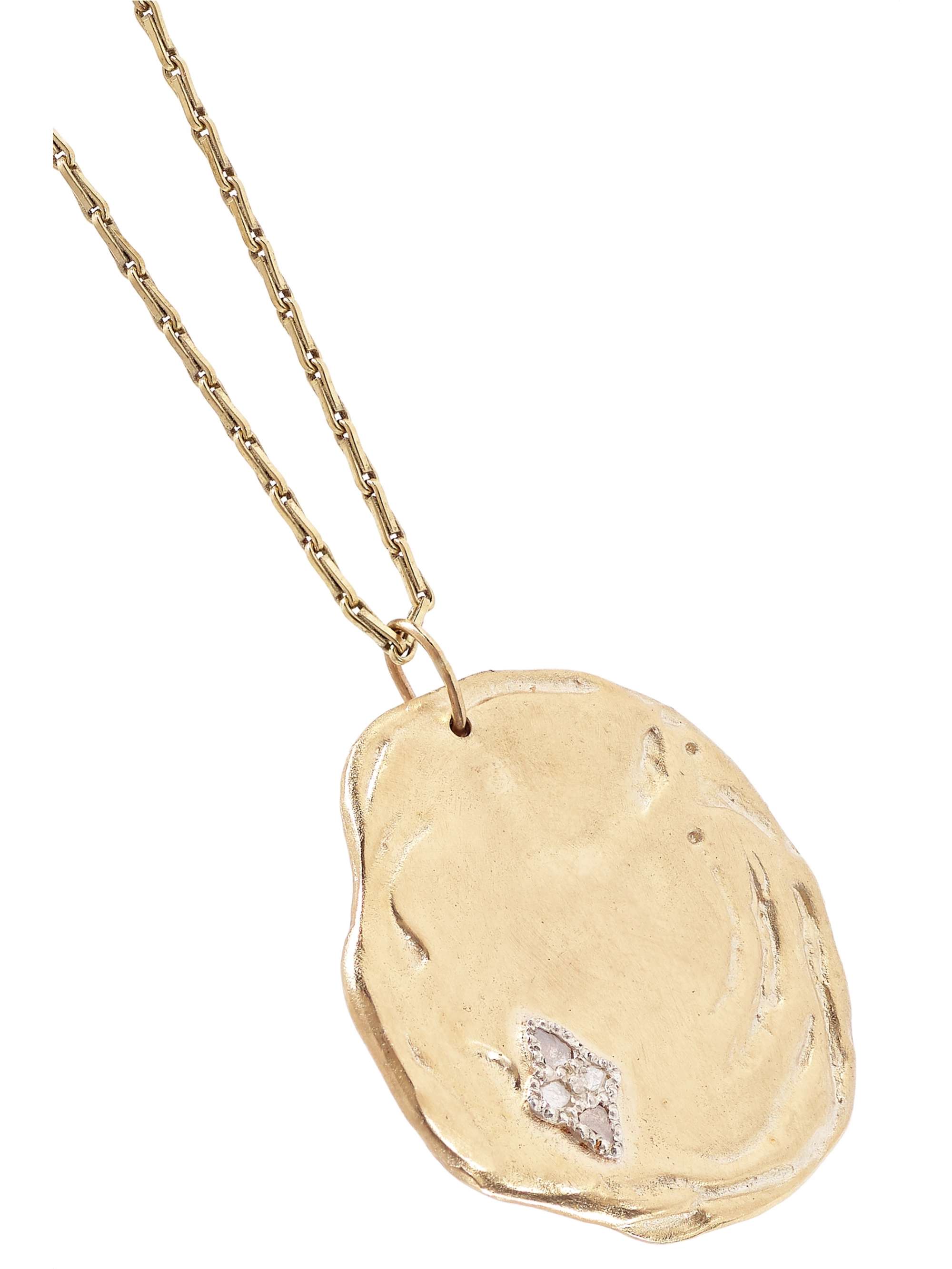 PASCALE MONVOISIN Hayett 9-karat gold diamond necklace