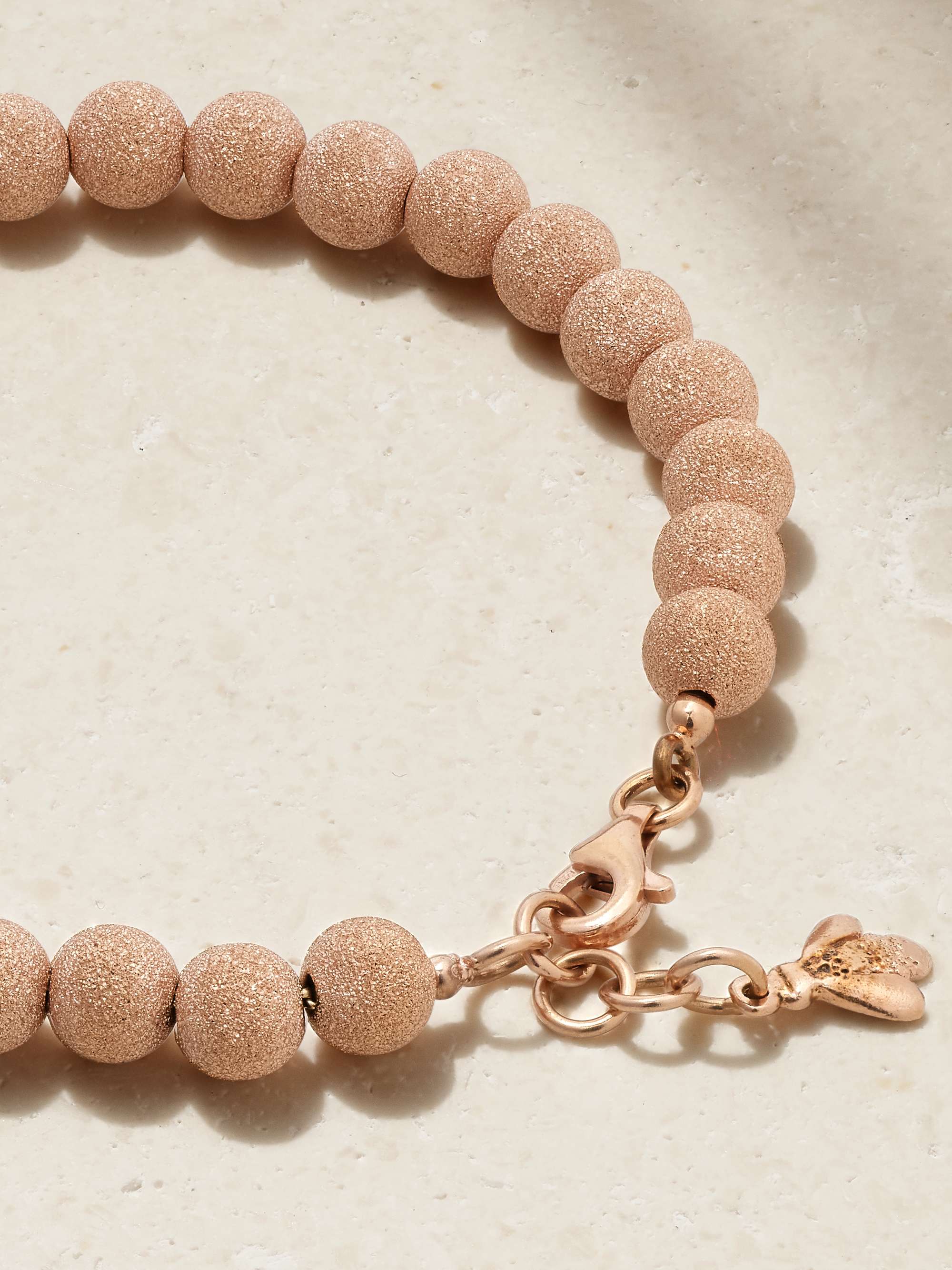 CAROLINA BUCCI Florentine 18-karat gold beaded bracelet