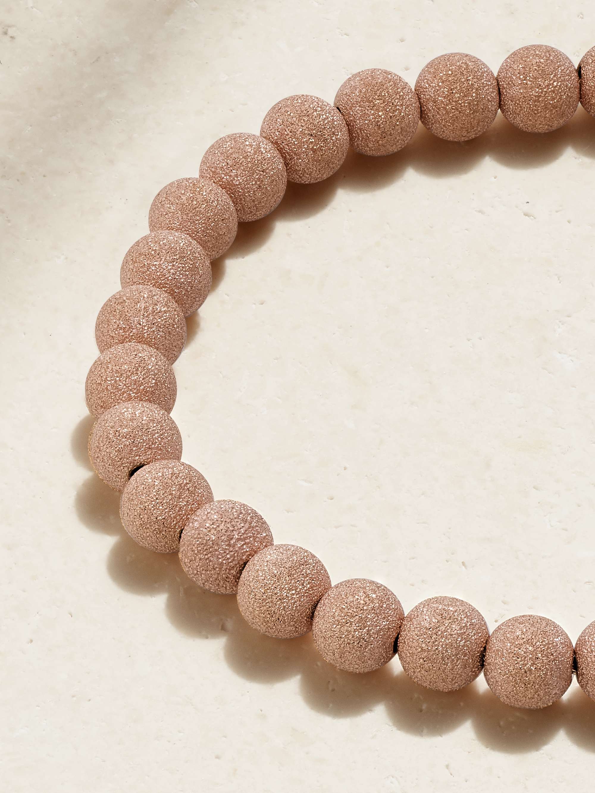 CAROLINA BUCCI Florentine 18-karat gold beaded bracelet
