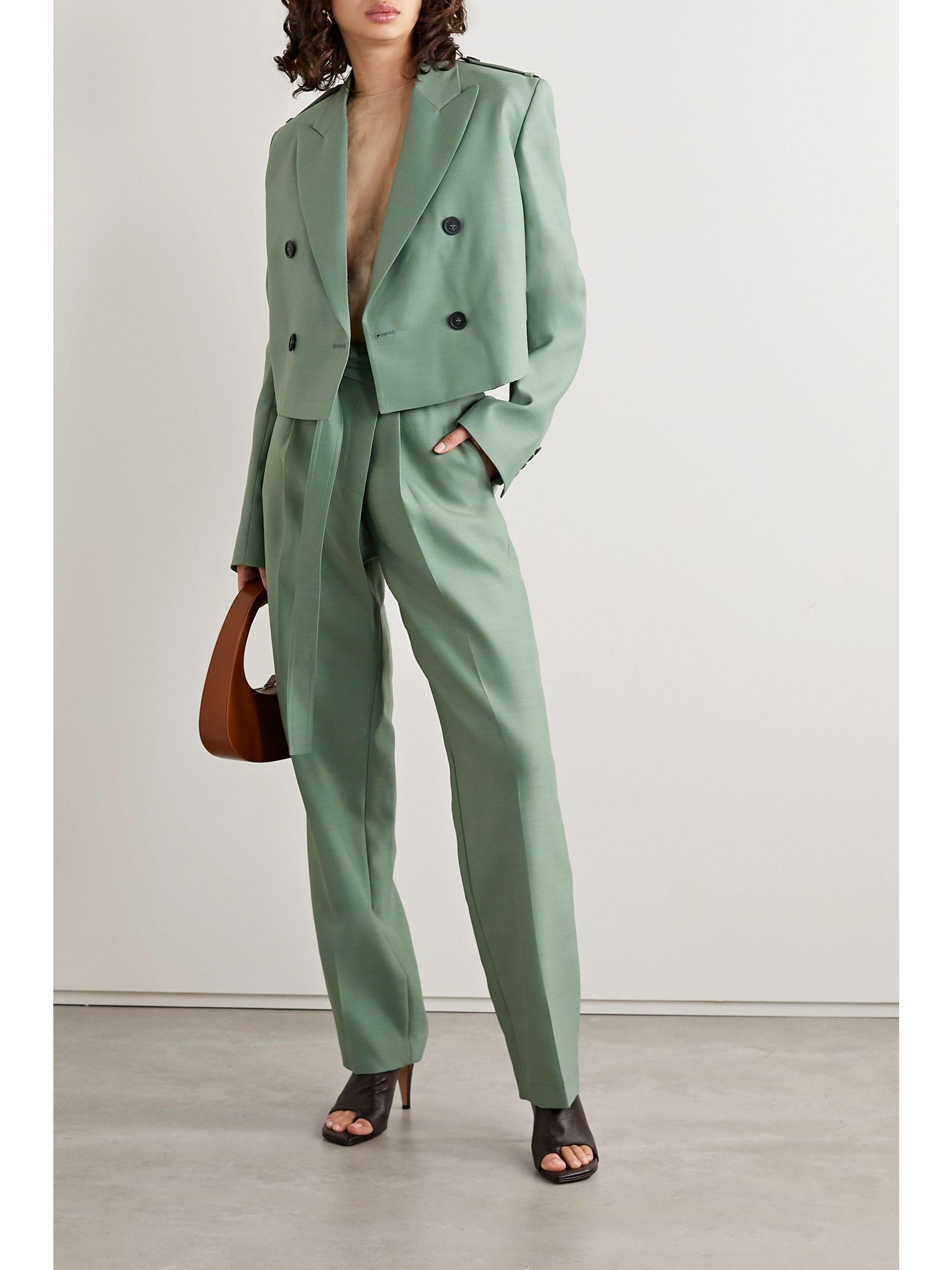 Helmut lang cropped blazer Clearance