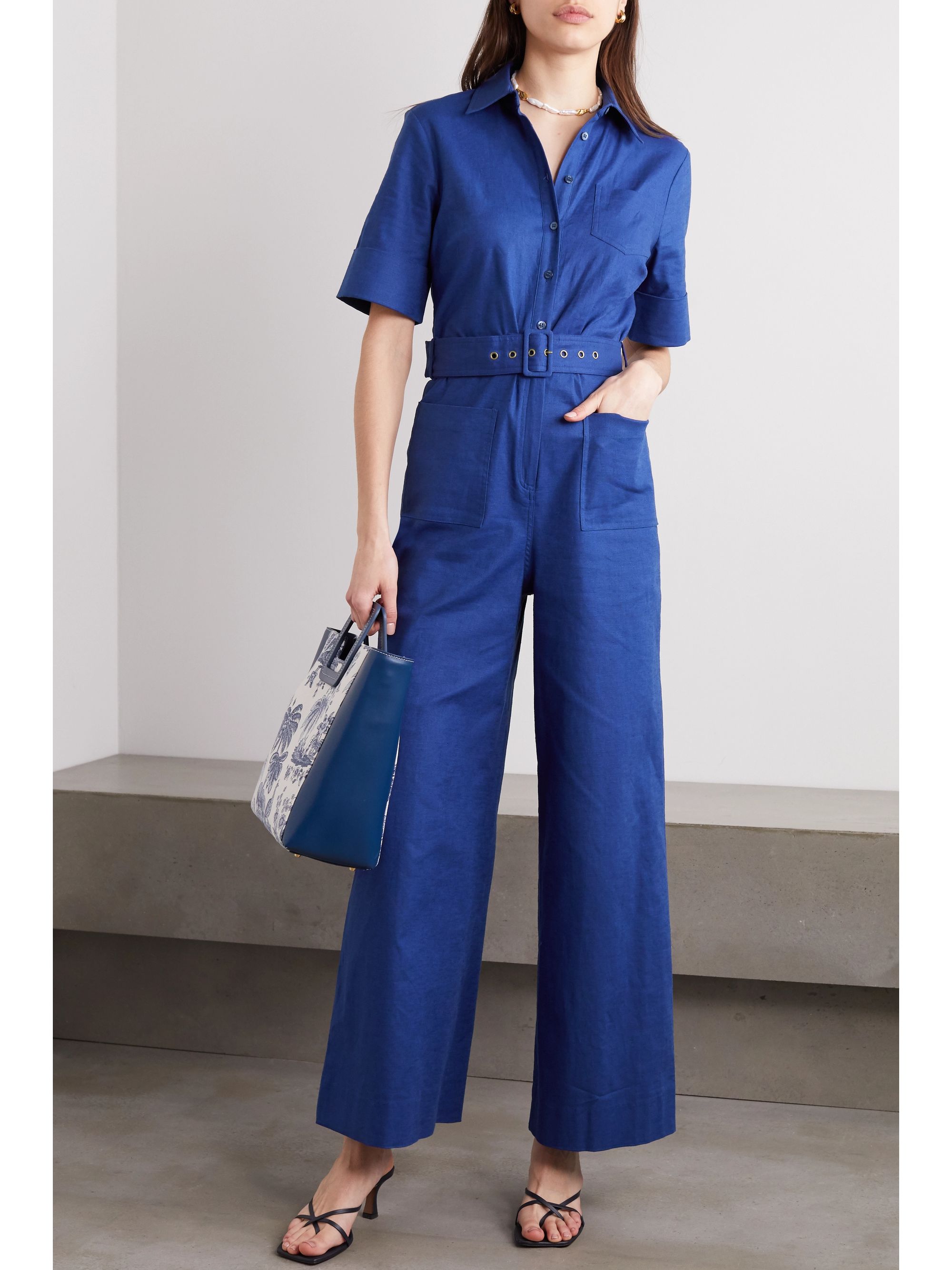 Staud zavey jumpsuit Clearance