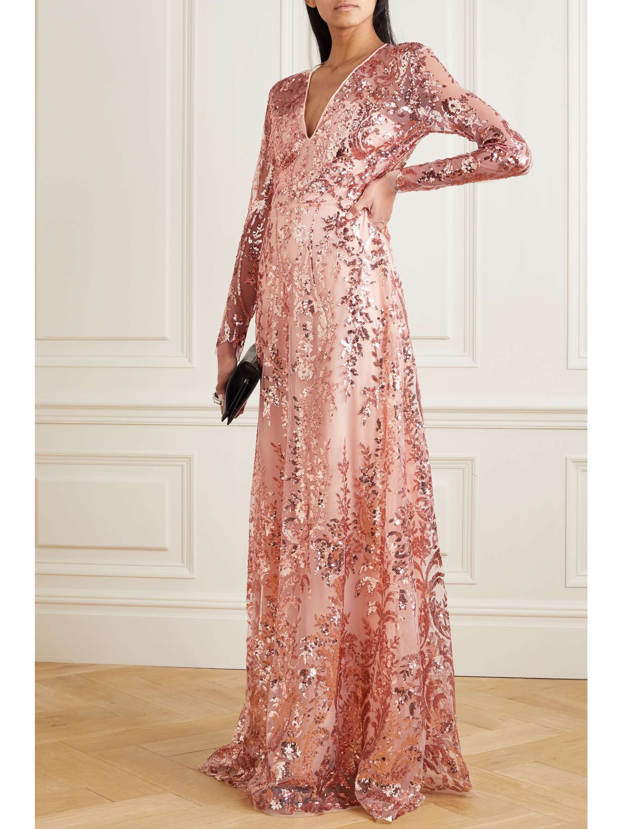 net a porter sequin dress