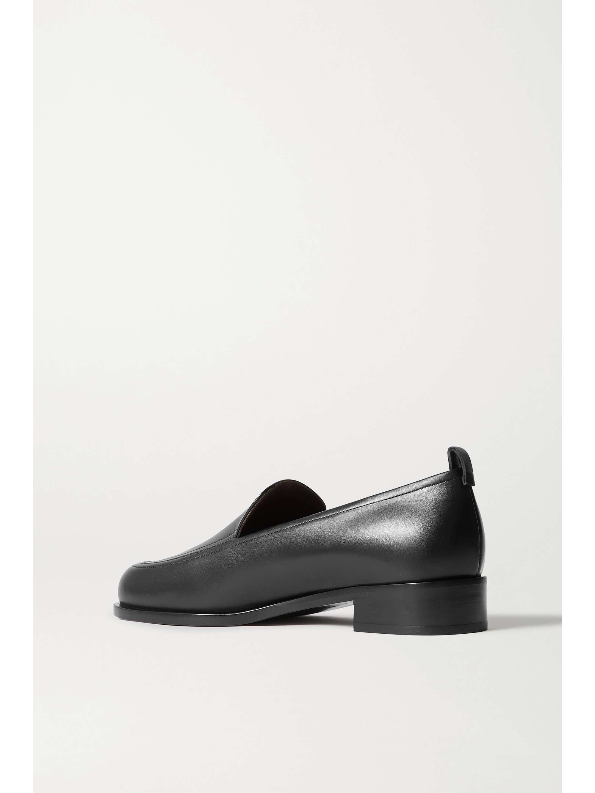 THE ROW Penny leather loafers