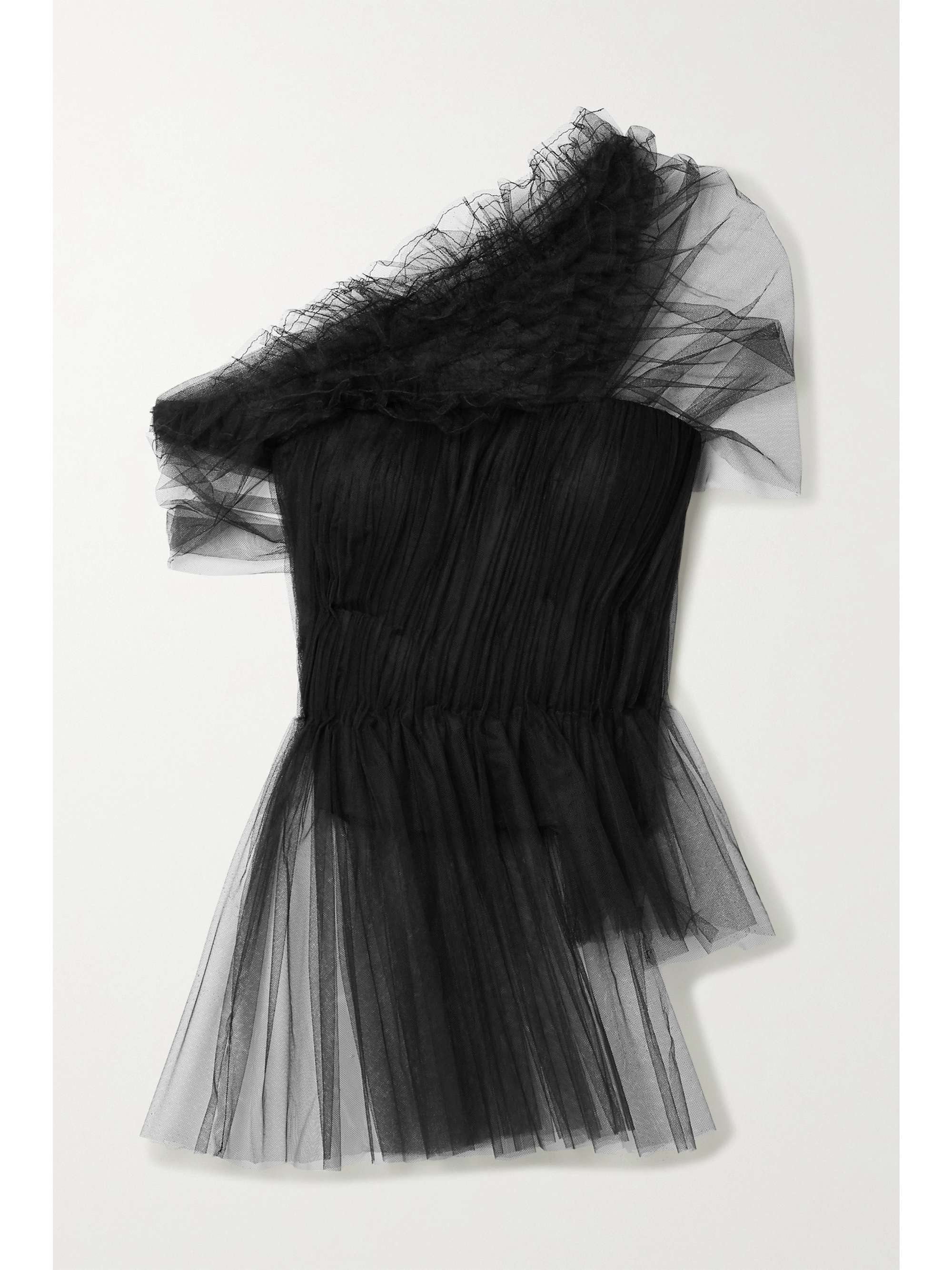 JASON WU COLLECTION One-shoulder ruffled gathered tulle