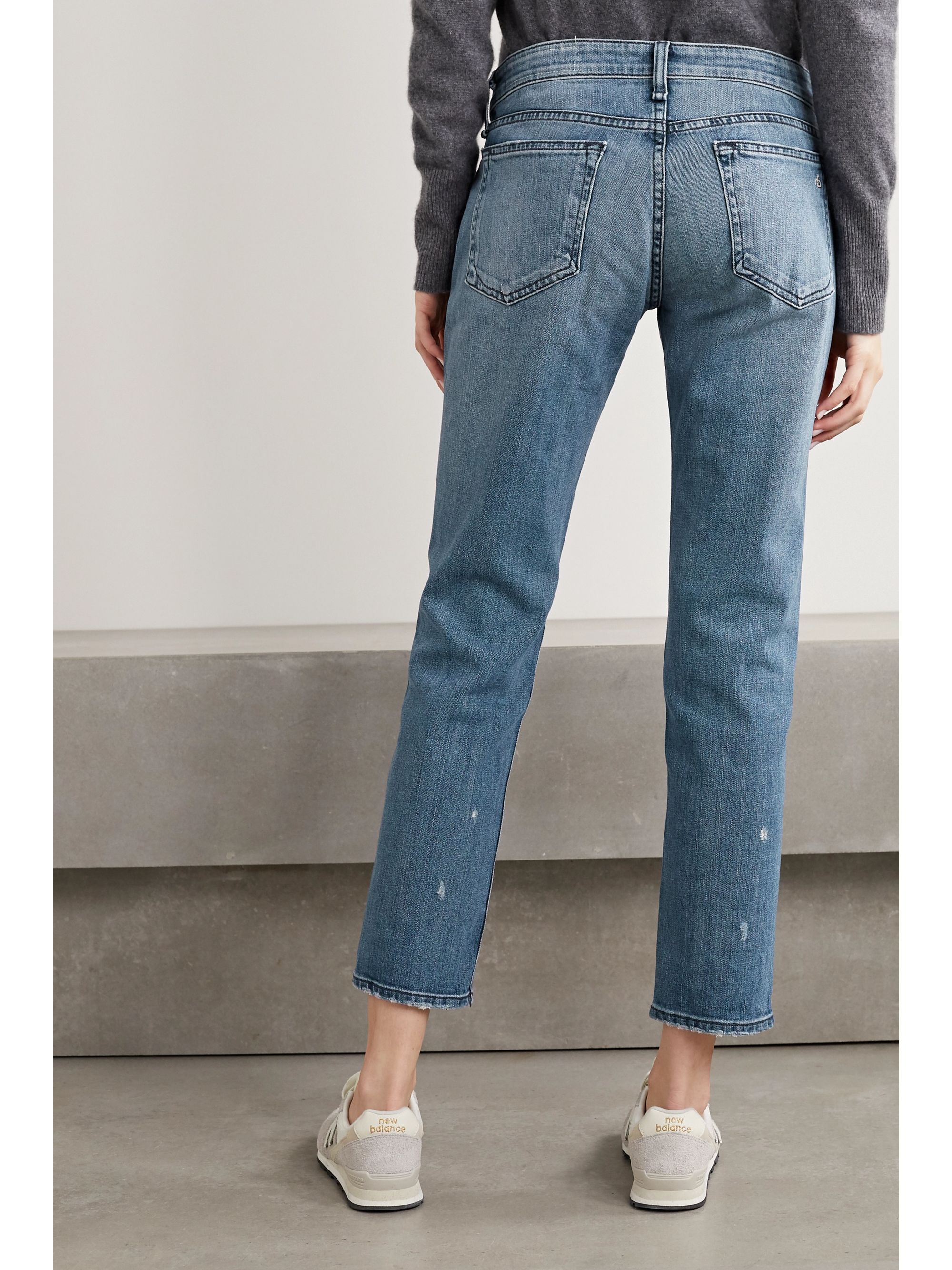 Mid Denim Dre Cropped Low Rise Slim Boyfriend Jeans Rag Bone Net A Porter