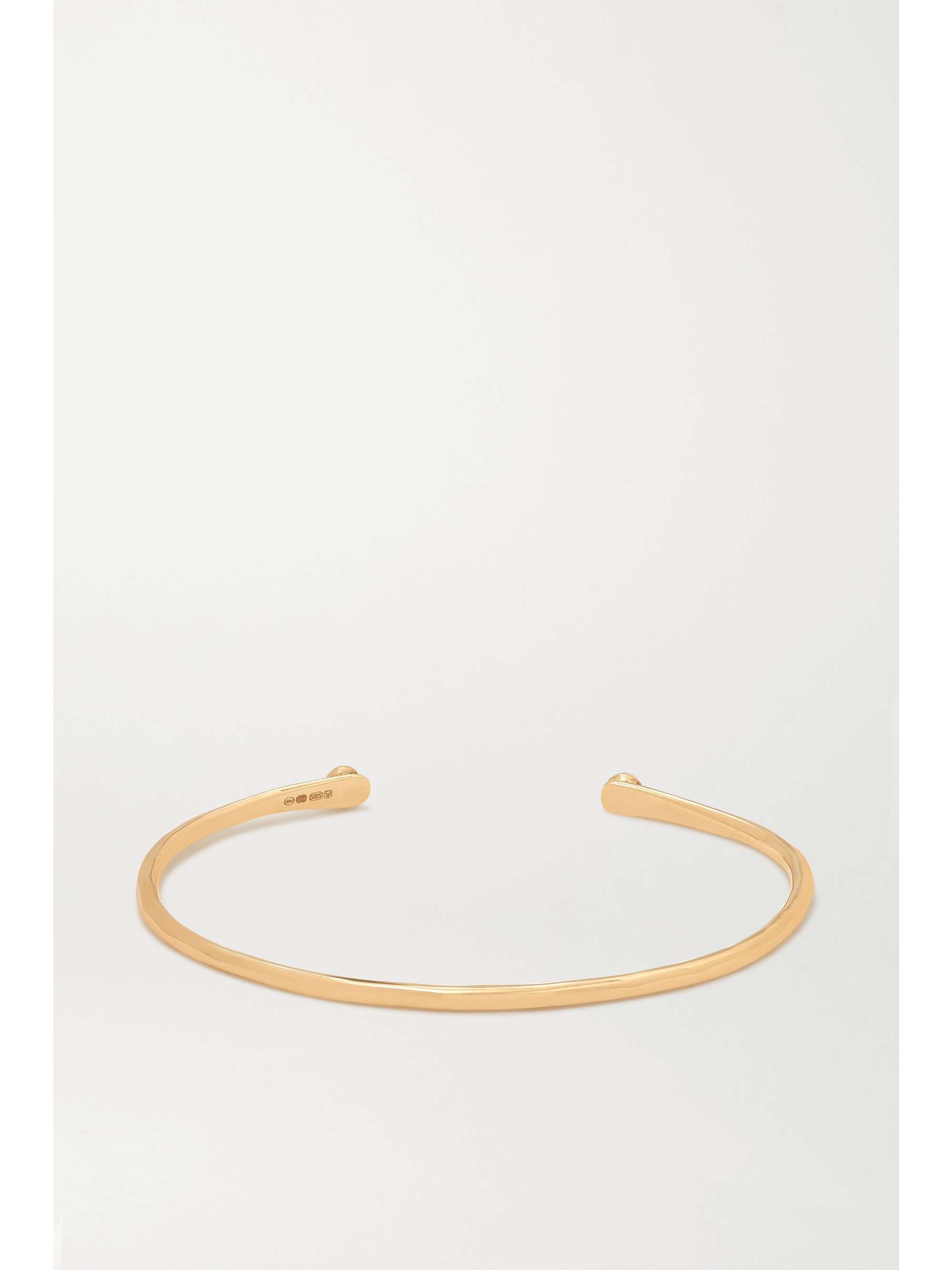 MELISSA JOY MANNING + NET SUSTAIN Armspange aus recyceltem 14 Karat Gold mit Diamanten