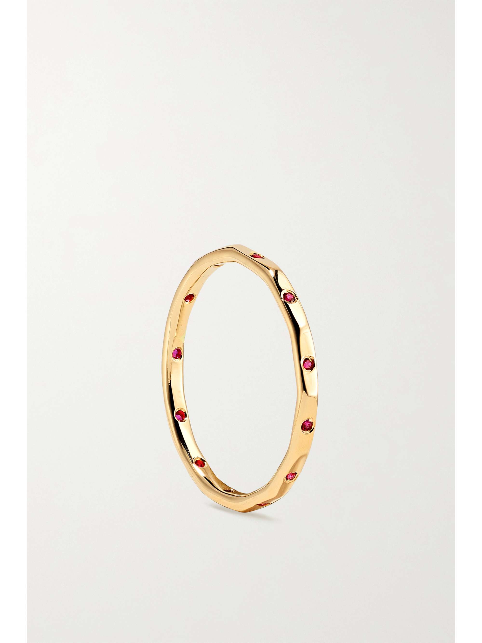 MELISSA JOY MANNING 14-karat gold ruby ring