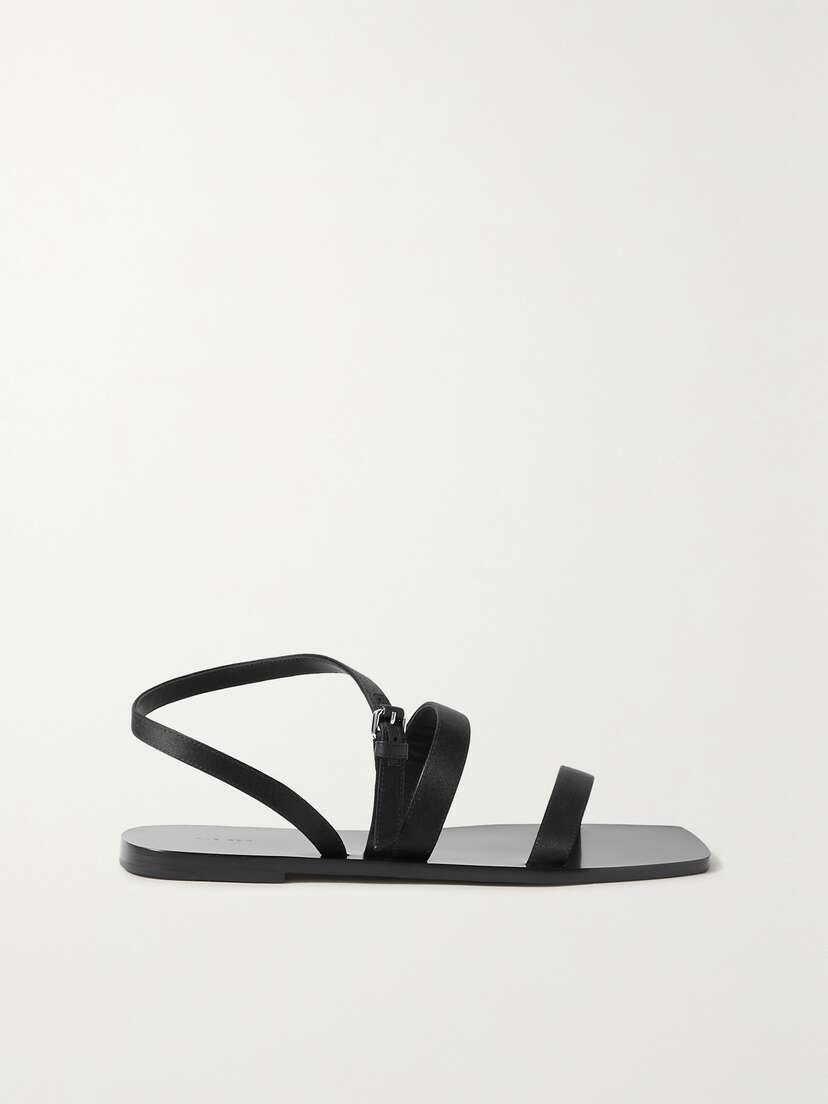The Row Satin Sandals