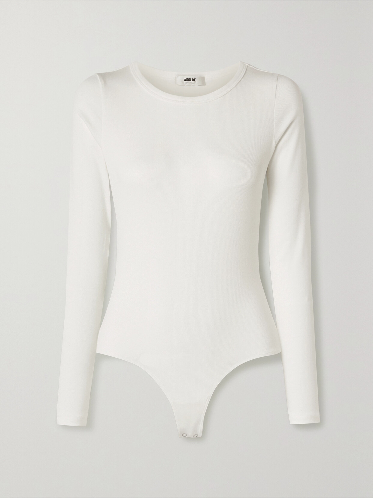 AGOLDE - Leila Ribbe...